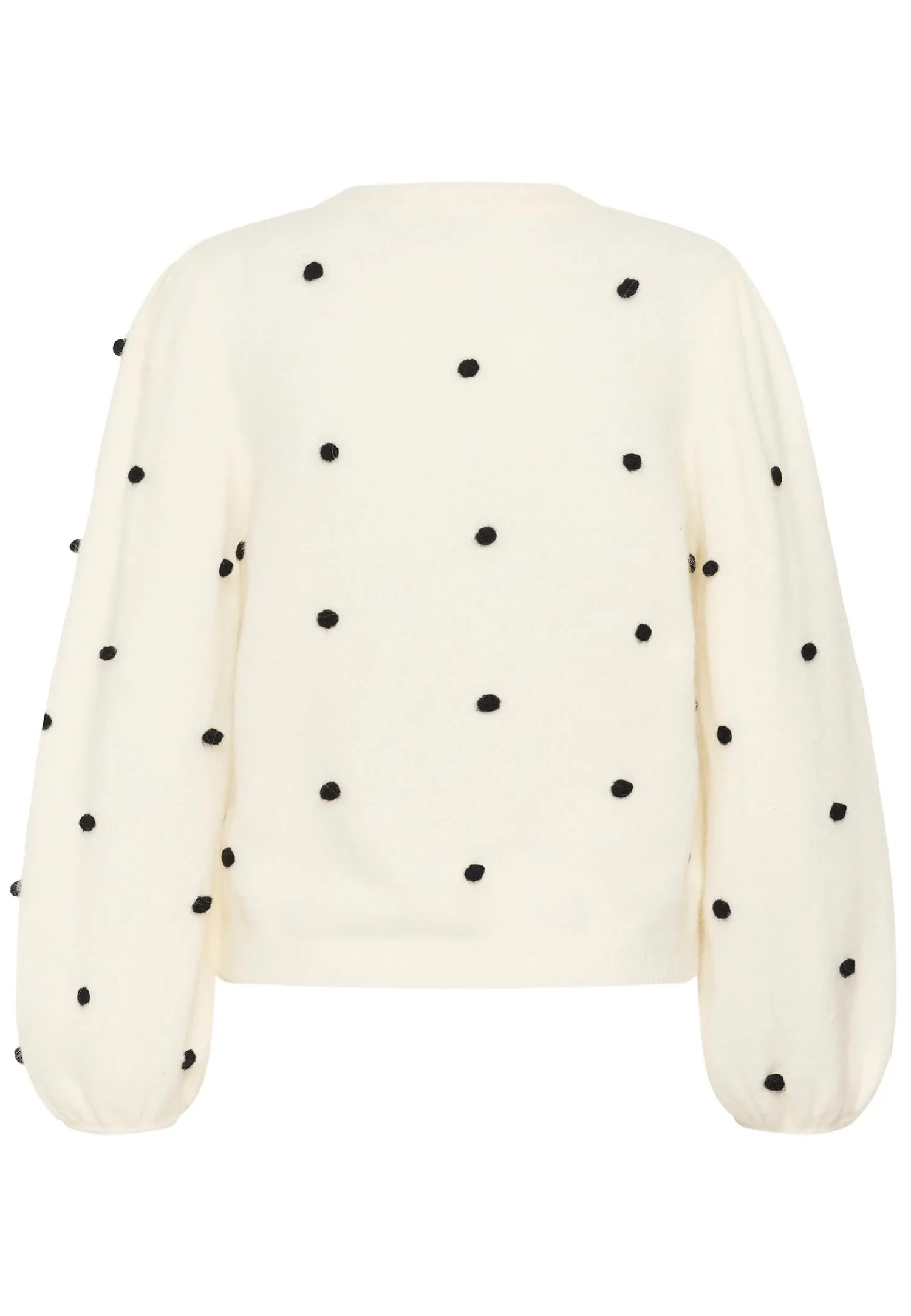 GZALPHA DOT PULLOVER Ivory - Image 6