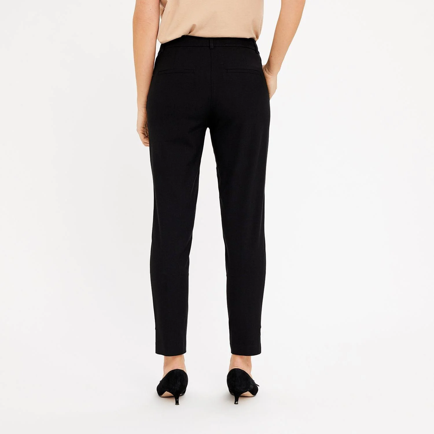KYLIE CROP 396  Black - Image 4
