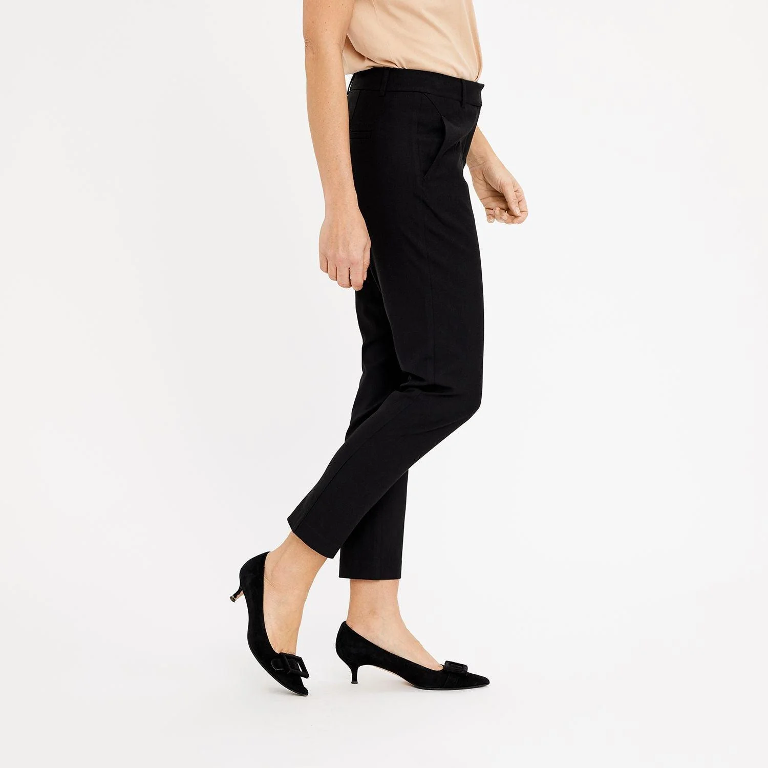 KYLIE CROP 396  Black - Image 5