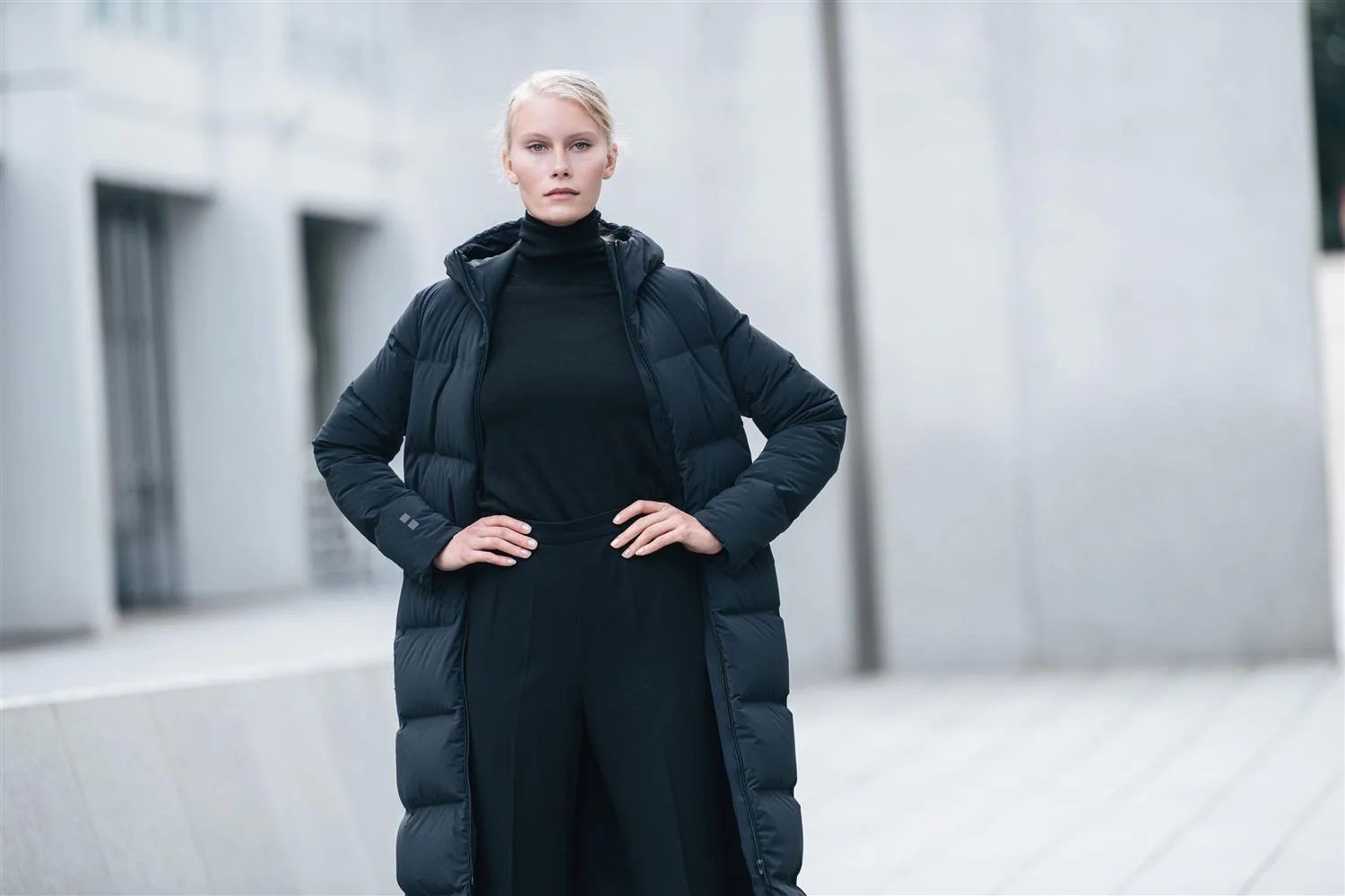 INFINITY DOWN COAT Black - Image 6