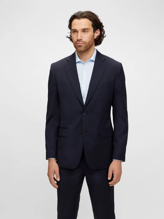 DONNIE S LEGEND WOOL BLAZER Jl Navy - Image 3