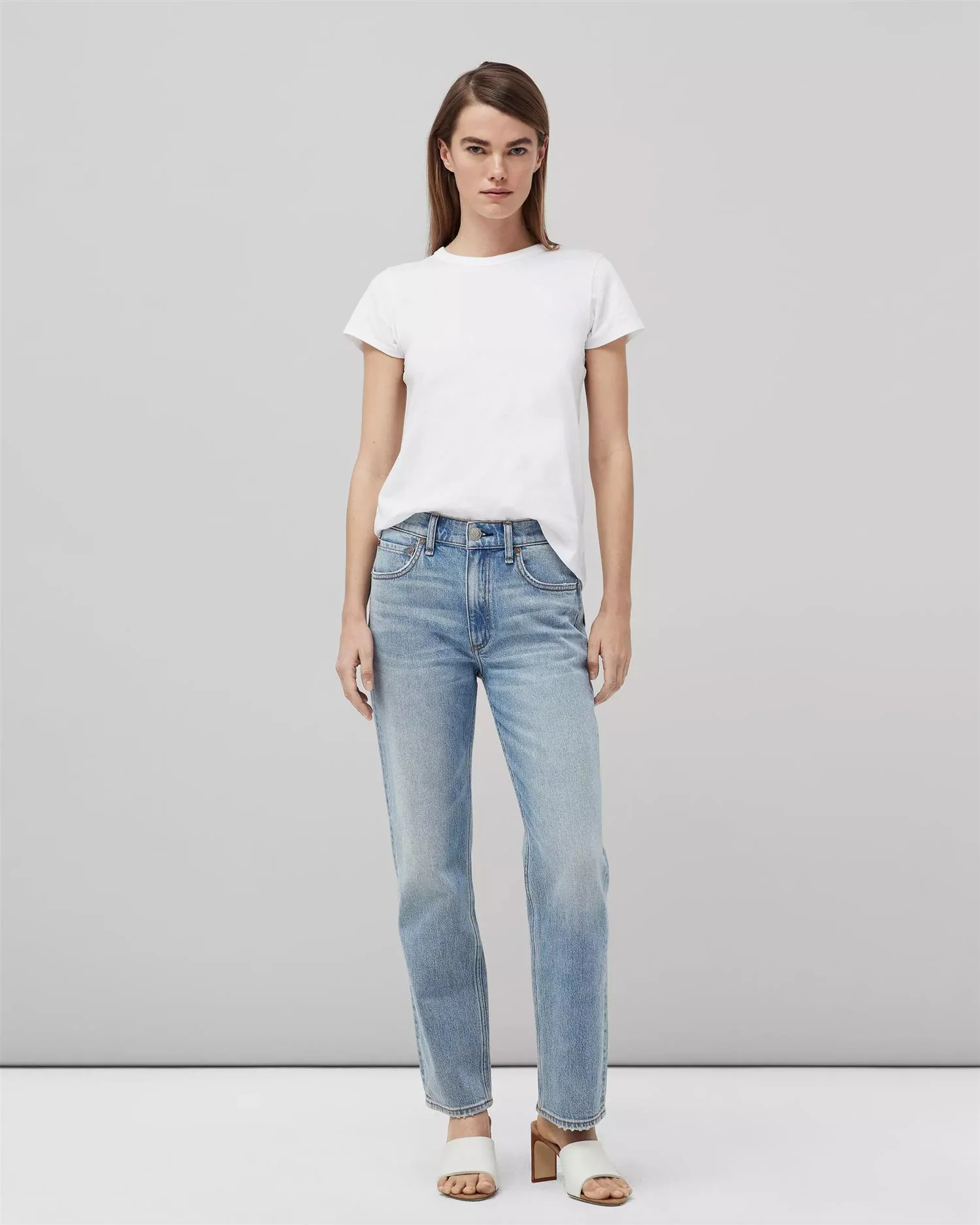 THE SLUB TEE Bright White