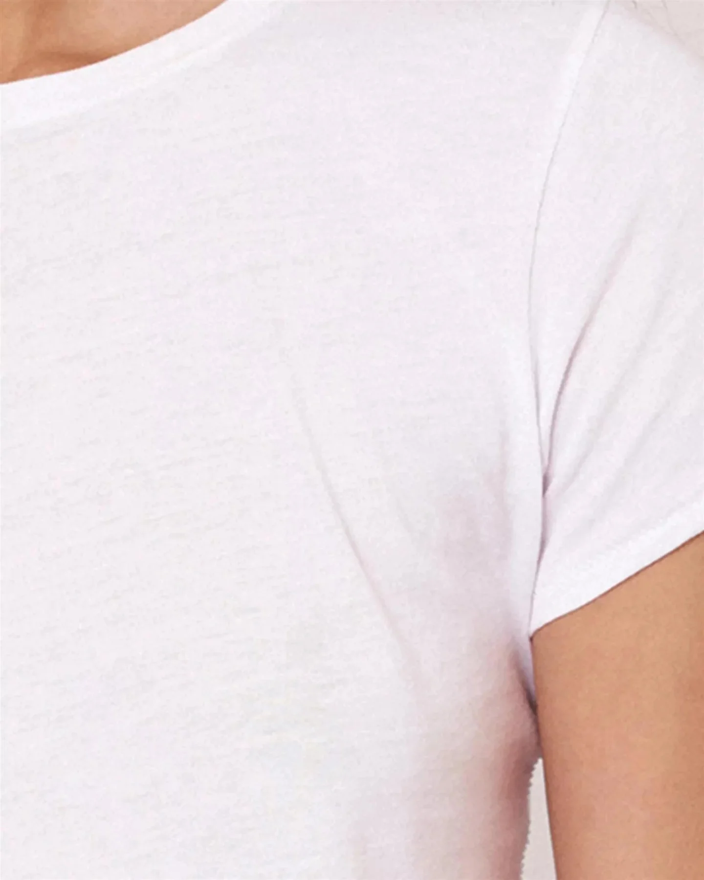 THE SLUB TEE Bright White - Image 4