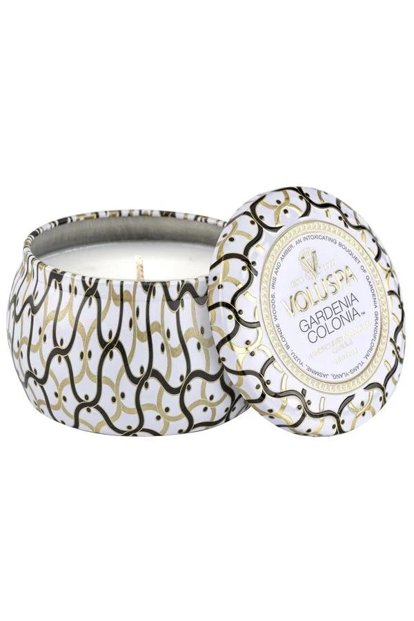 MINI TIN CANDLE 25T  Gardenia Colonia