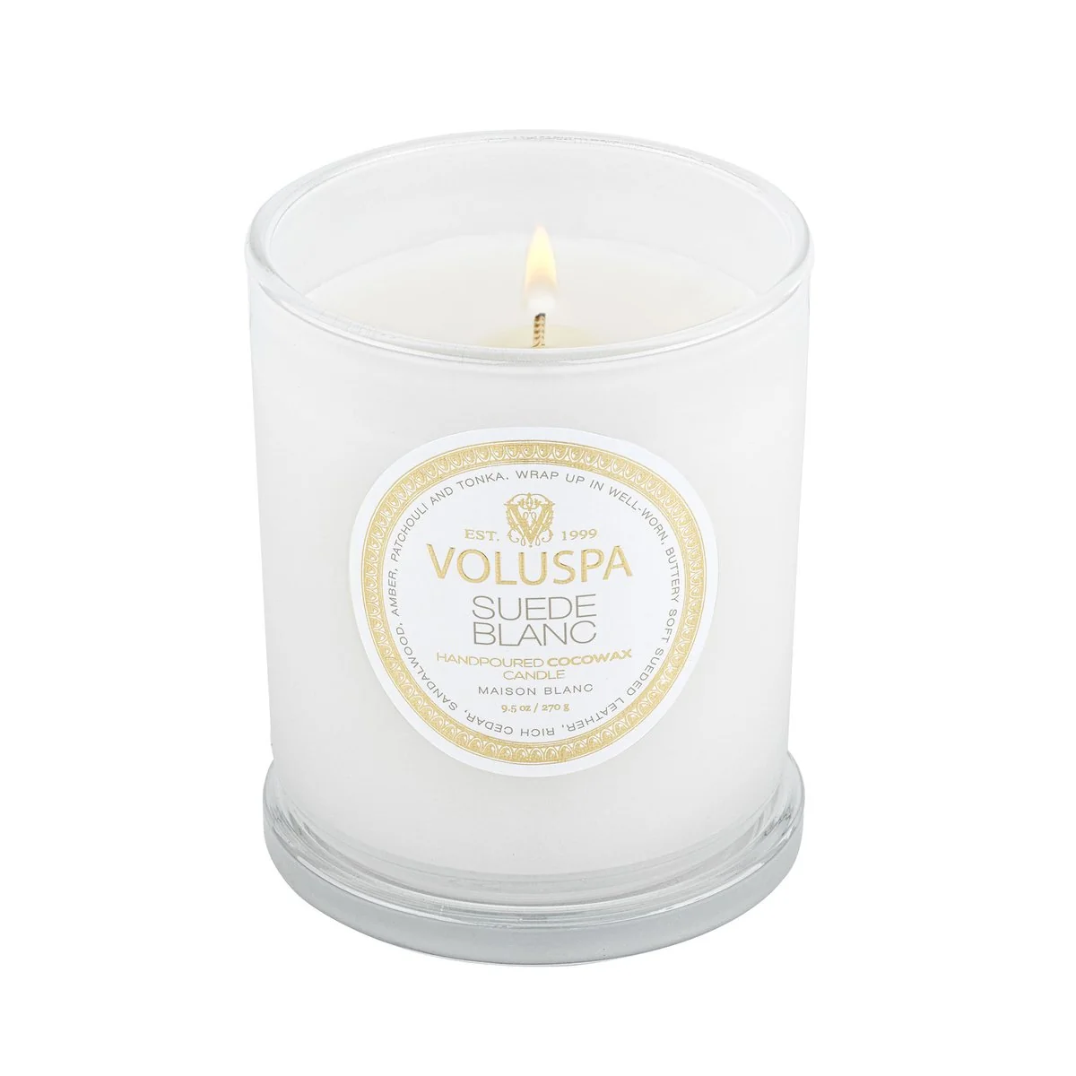 BOXED CANDLE 60T Suede Blanc - Image 3