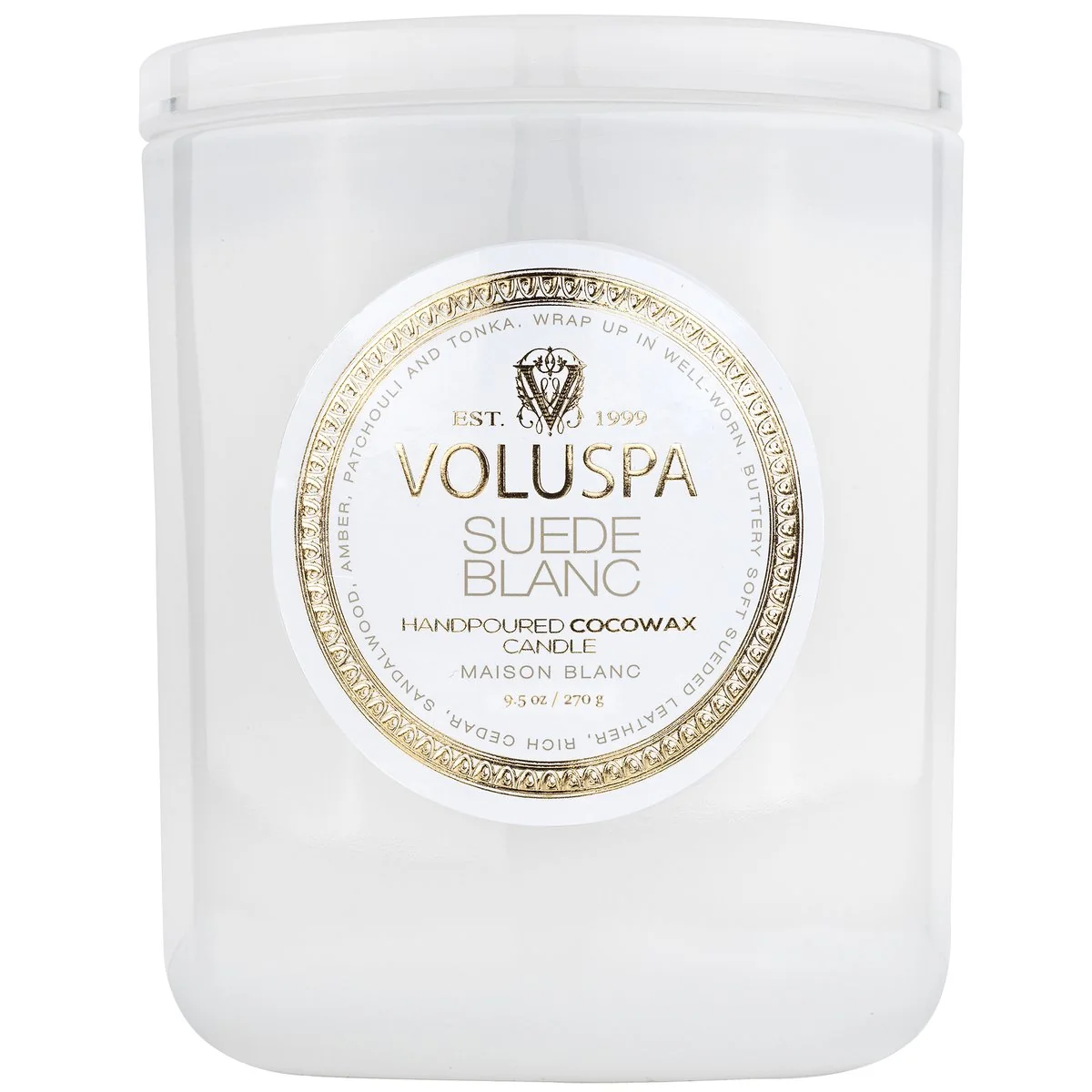BOXED CANDLE 60T Suede Blanc - Image 4