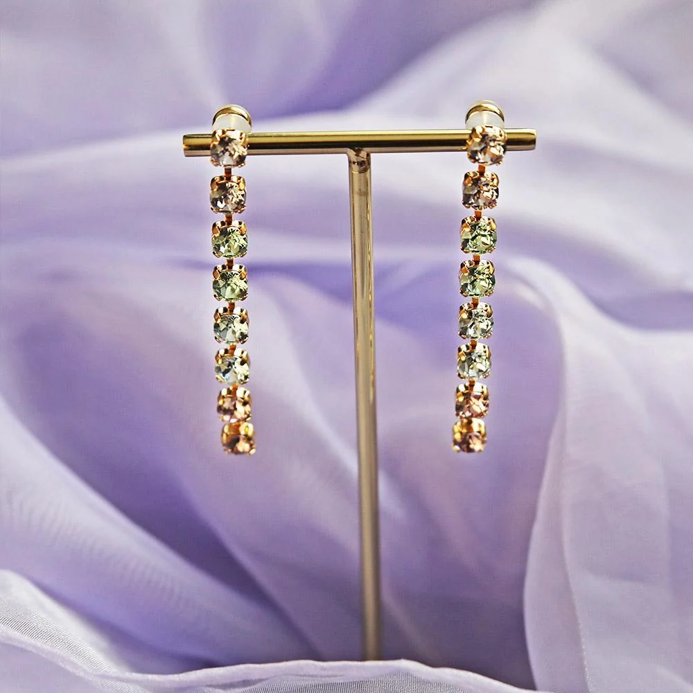 NICOLA EARRING GOLD  Pastel Combo - Image 3