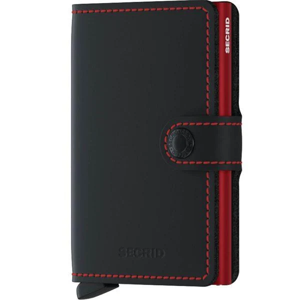 MINIWALLET Mm-Black-Red
