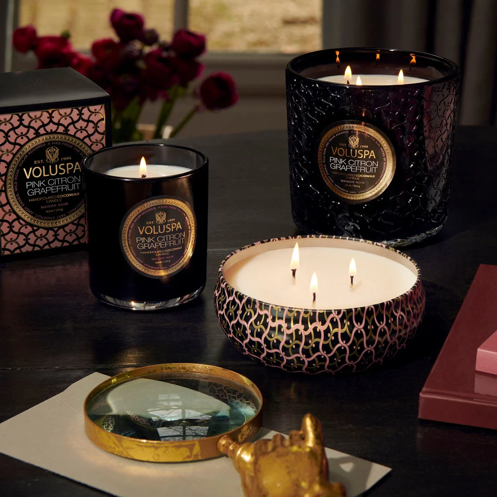 BOXED CANDLE 60T Pink Citron Grapefruit - Image 3
