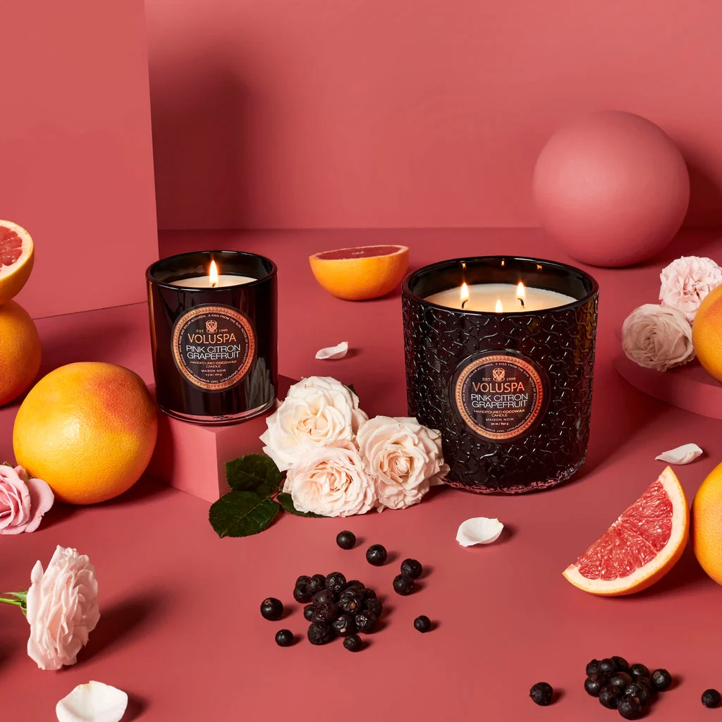 BOXED CANDLE 60T Pink Citron Grapefruit - Image 4
