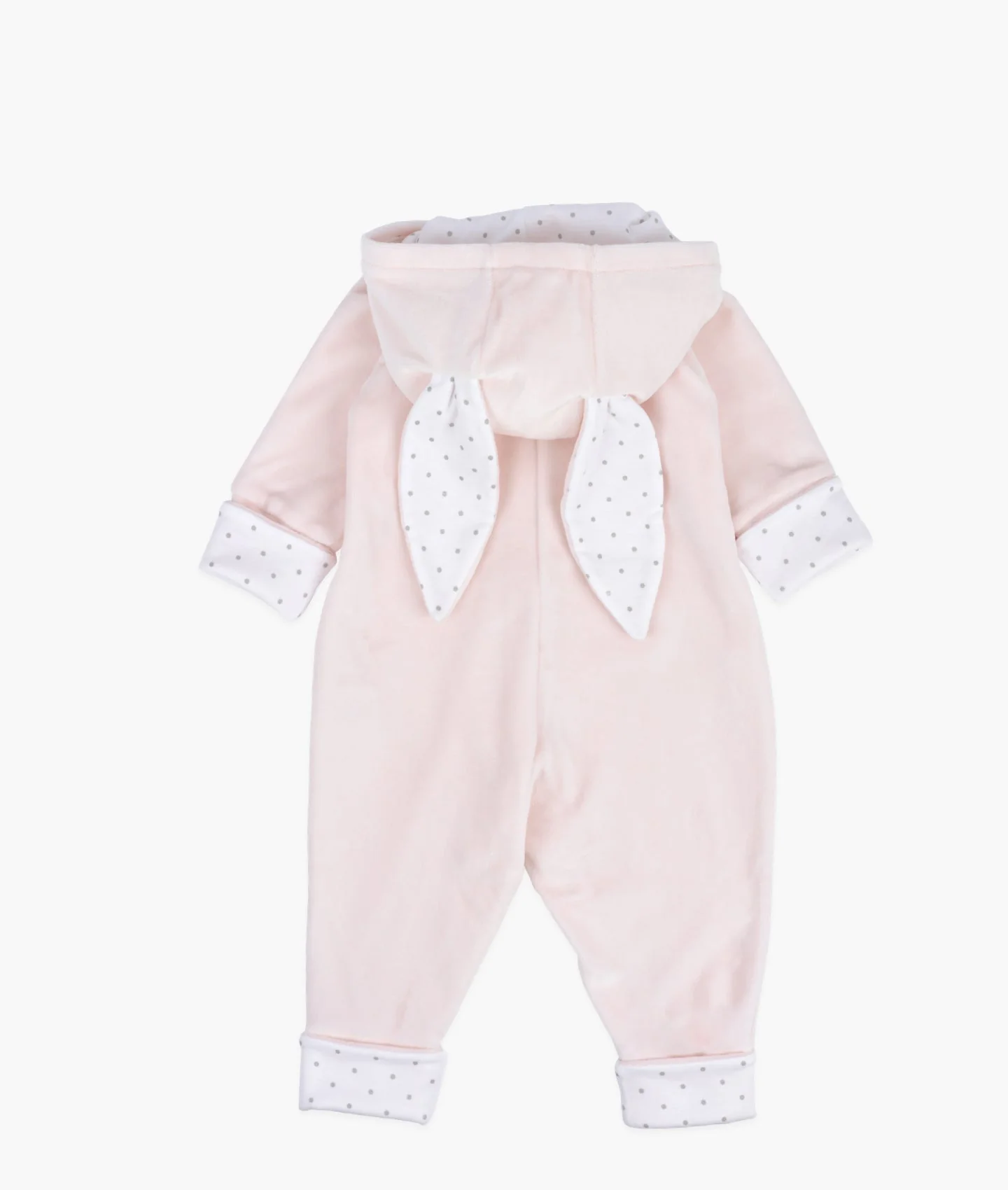 PLUSH BUNNY OVERALL Pink - Image 3
