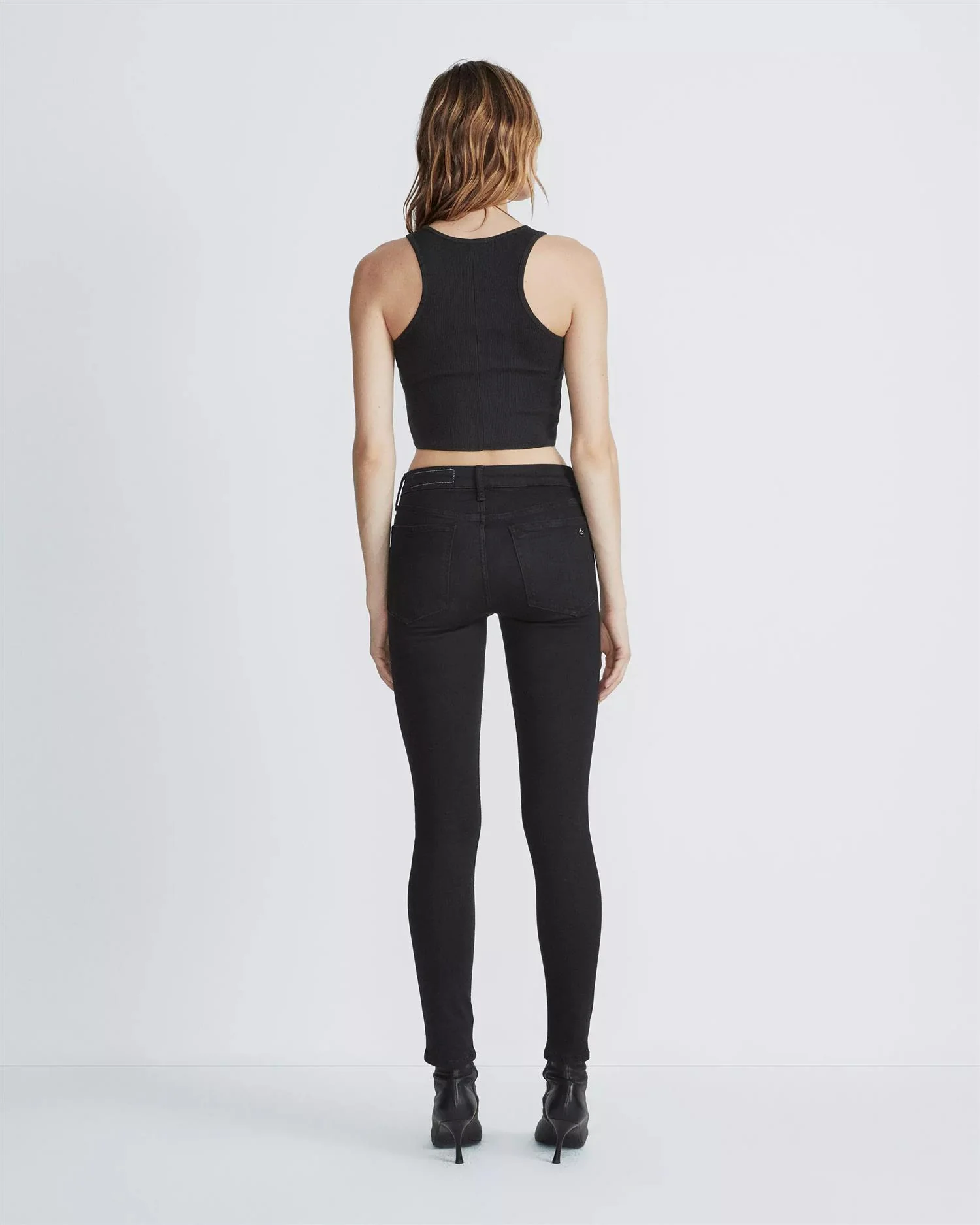 CATE MID-RISE ANKLE SKINNY Black - Image 4