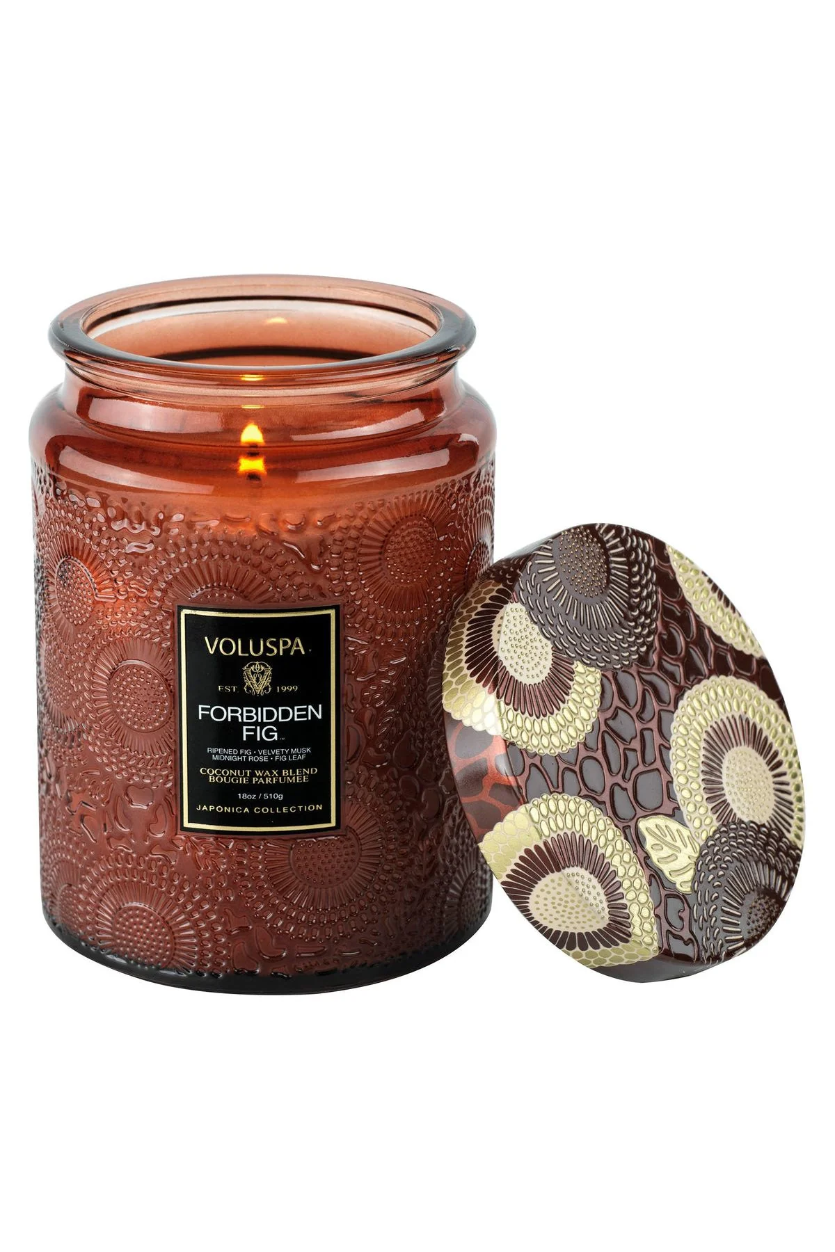 LARGE JAR CANDLE 100 TIM  Forbidden Fig