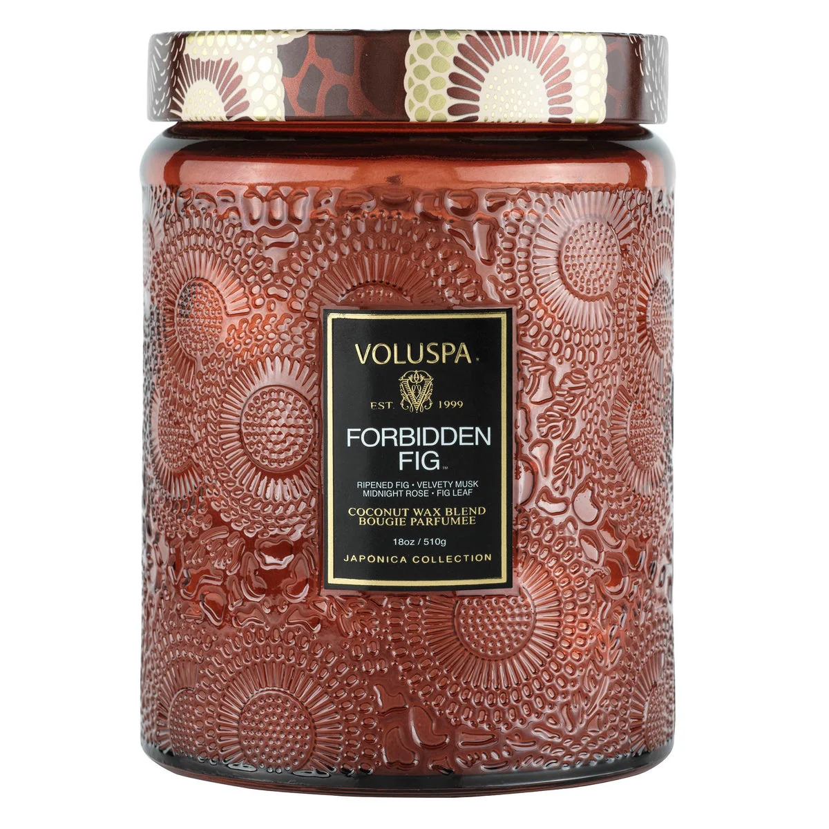 LARGE JAR CANDLE 100 TIM  Forbidden Fig - Image 2