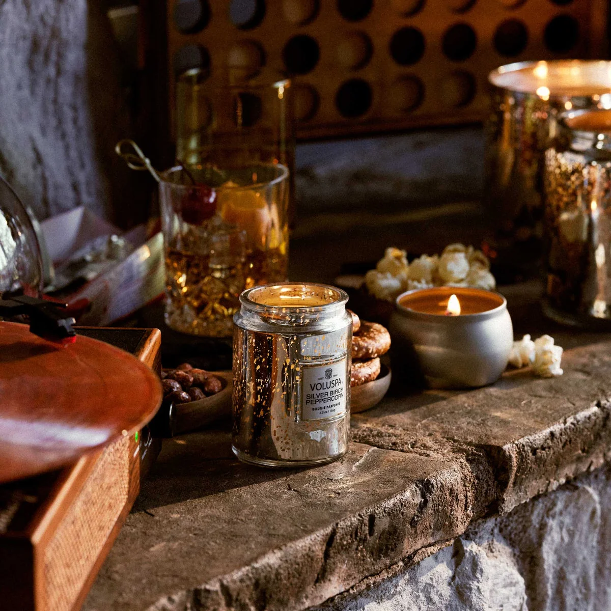 SMALL JAR CANDLE  50T  Silver Birch Peppercorn - Image 2