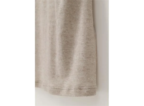 PERFECT LINE CASHMERE T-SHIRT L/SL MRL  Beige - Image 4