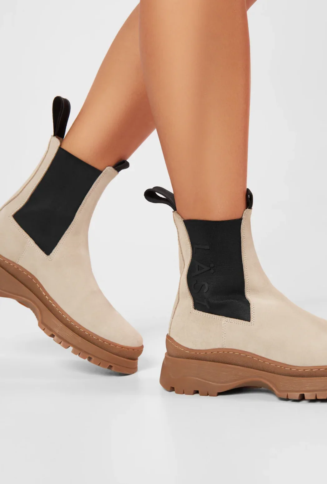 POWDER CHELSEA SUEDE Beige - Image 2