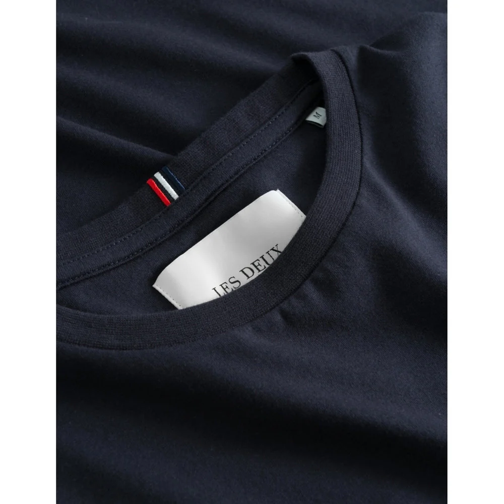 Lens T-Shirt Noos (nytt Artikkelnummer) Dark Navy/White - Image 4