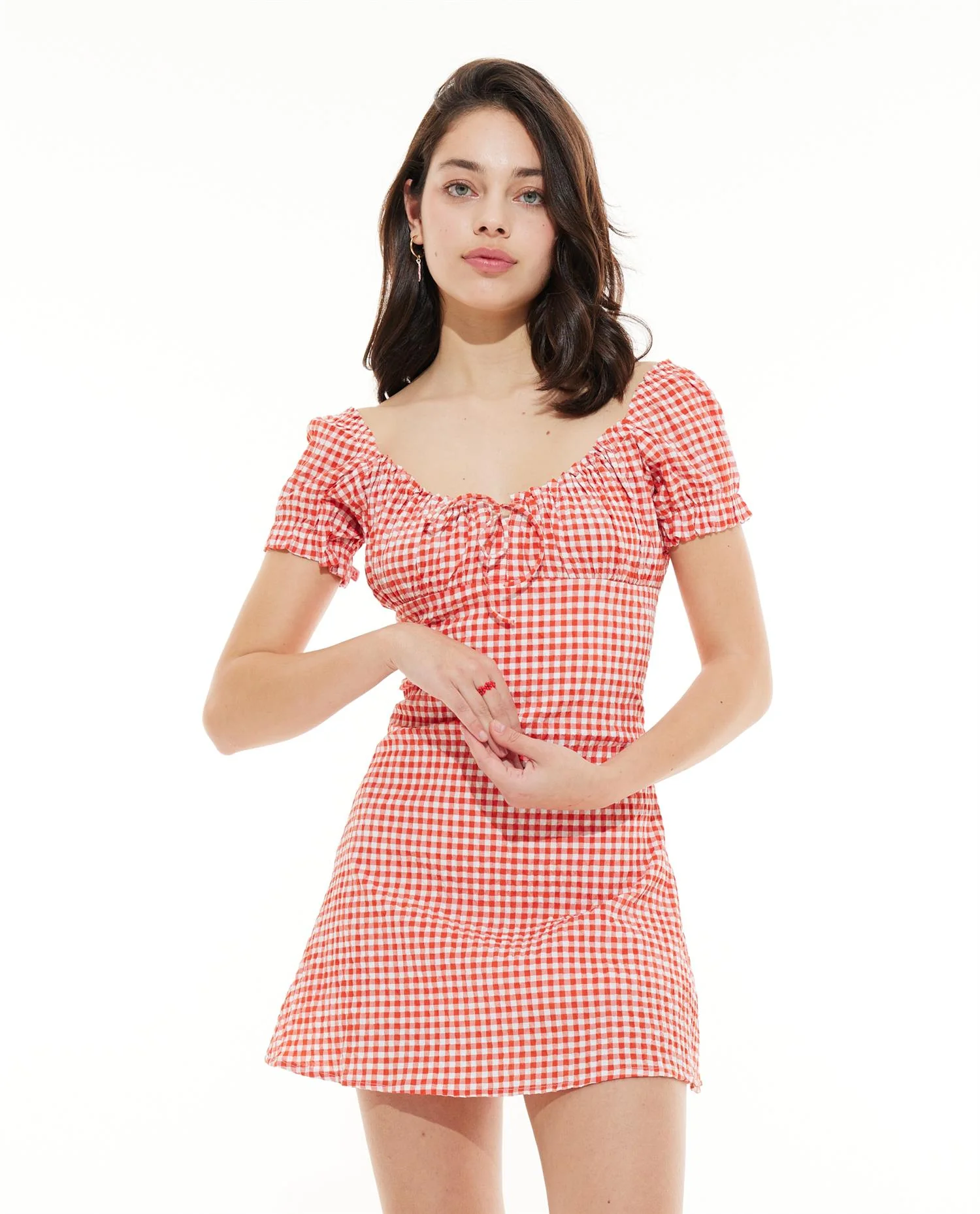 GINGHAM DRESS