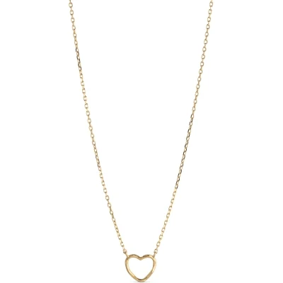 NECKLACE ORGANIC HEART Gold