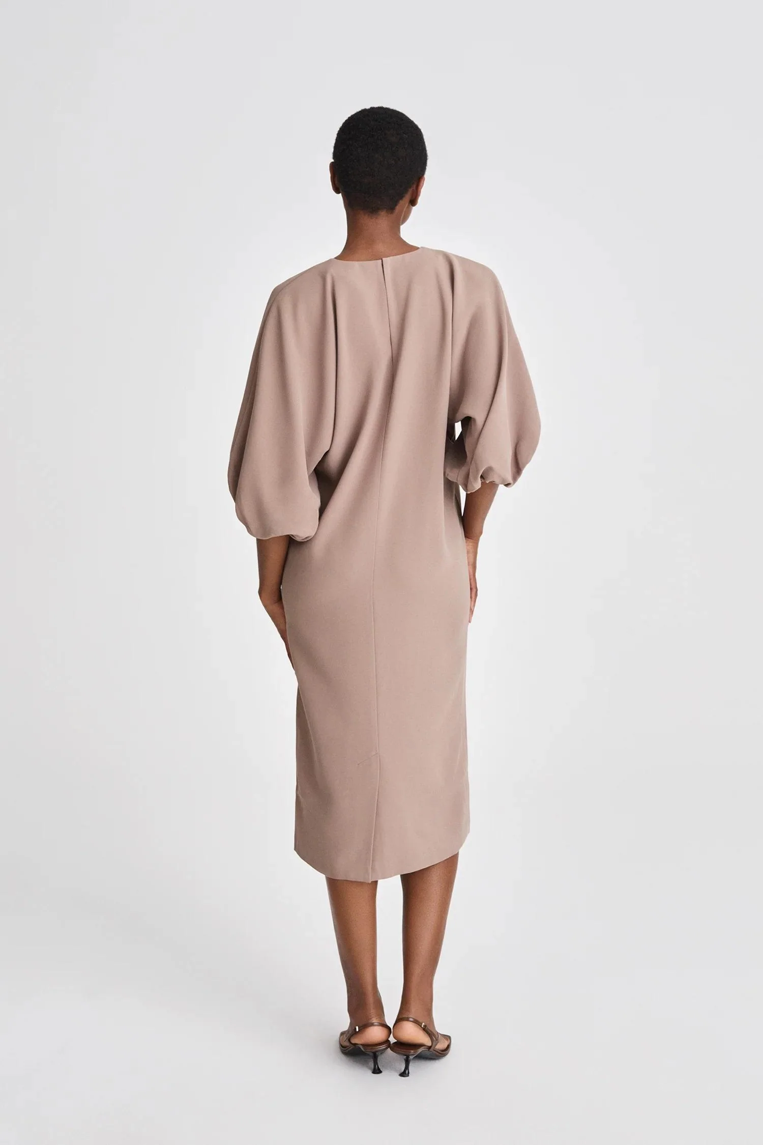 BRUNATE DRESS  Nougat - Image 3