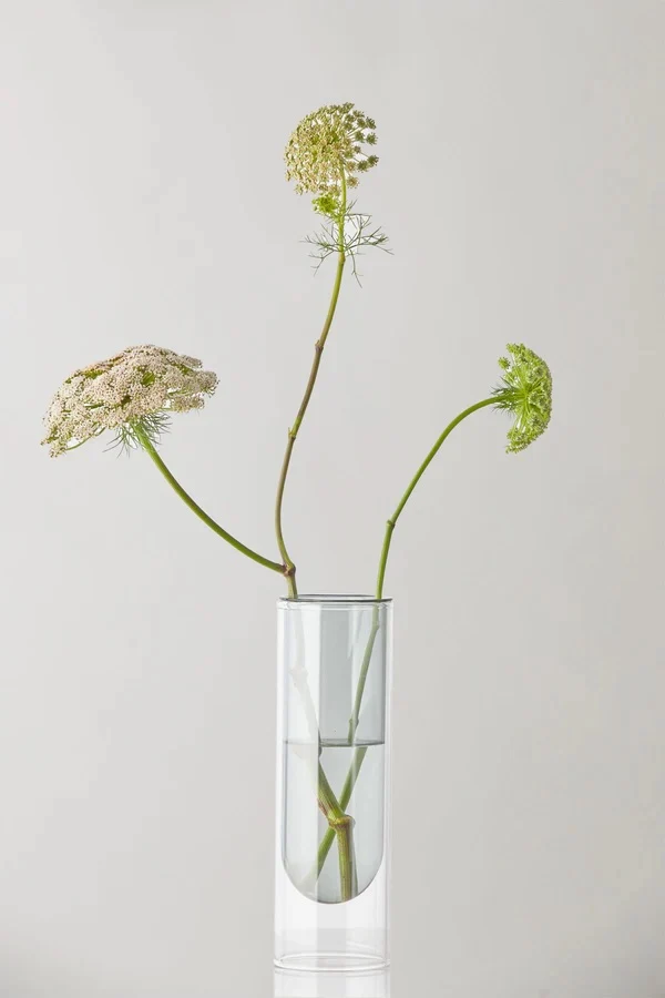 FLOWER TUBE, TALL Smoke