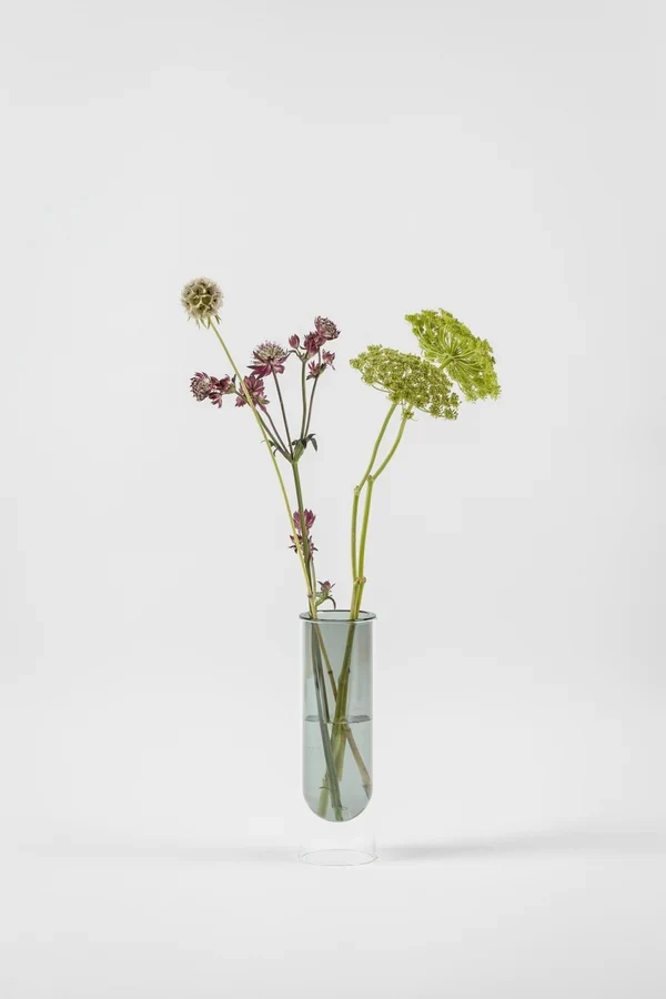 FLOWER TUBE, TALL Smoke - Image 3