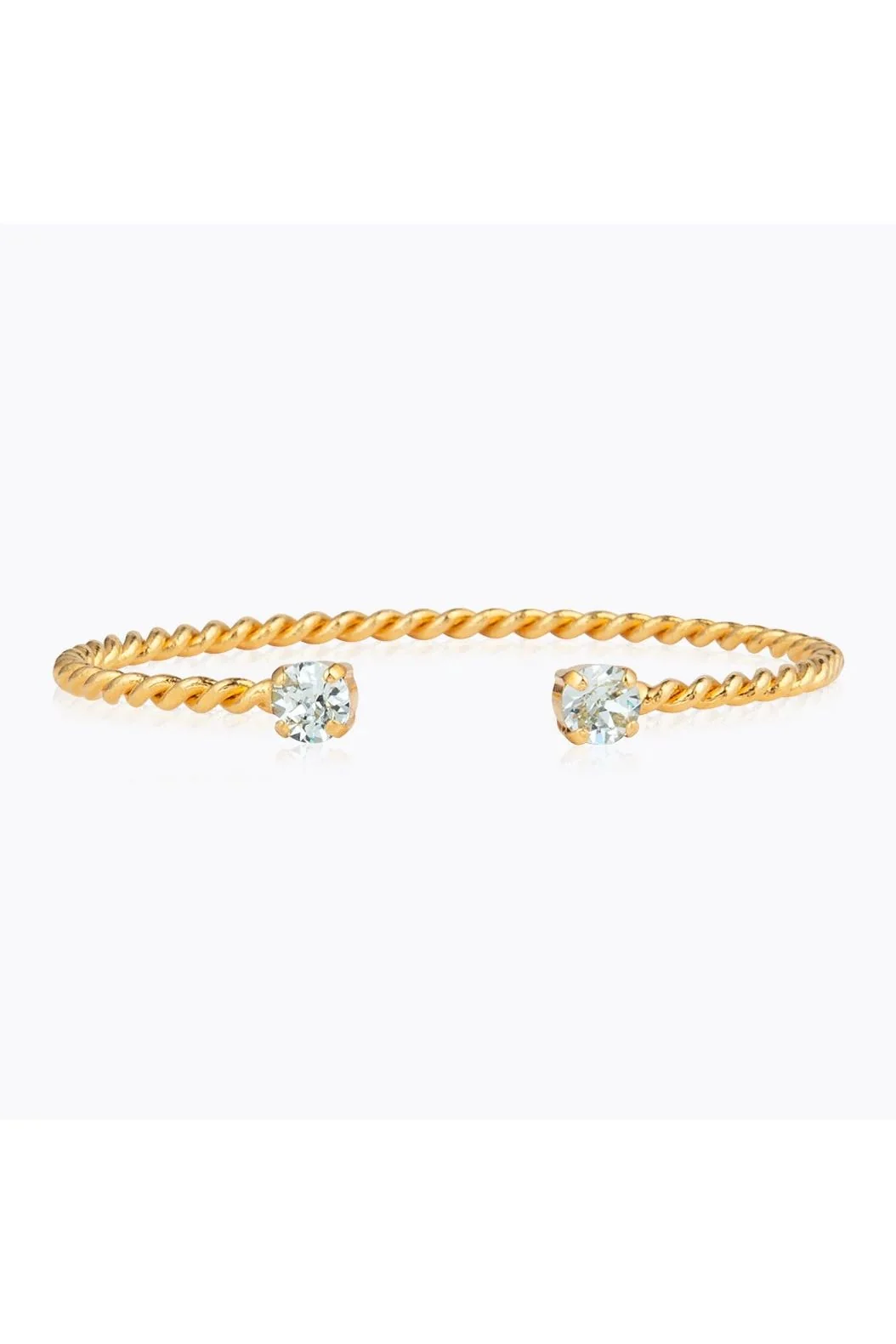 MINI TWISTED BRACELET GOLD Light Azore
