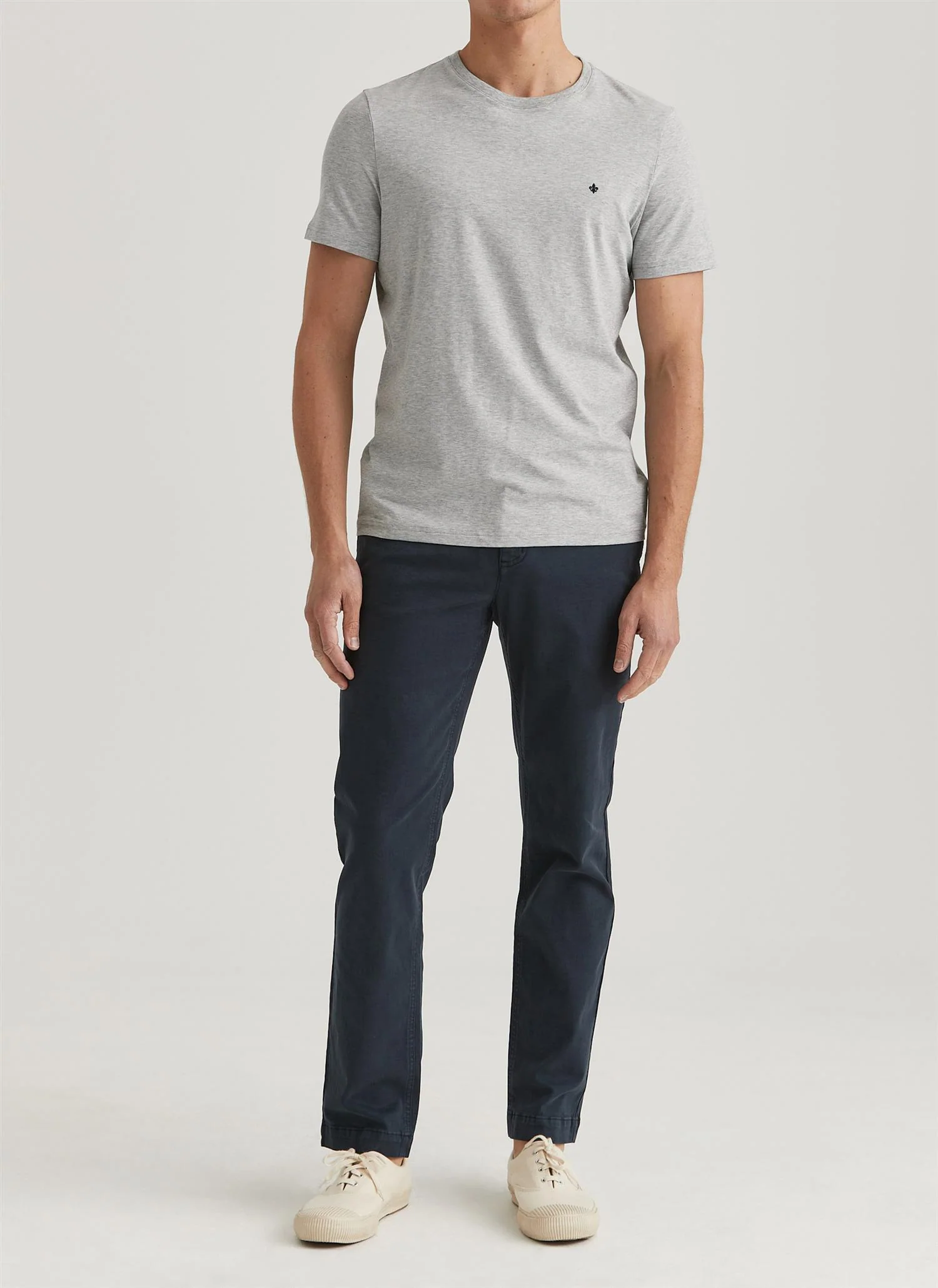Jeffrey Brushed Chino Blue - Image 2