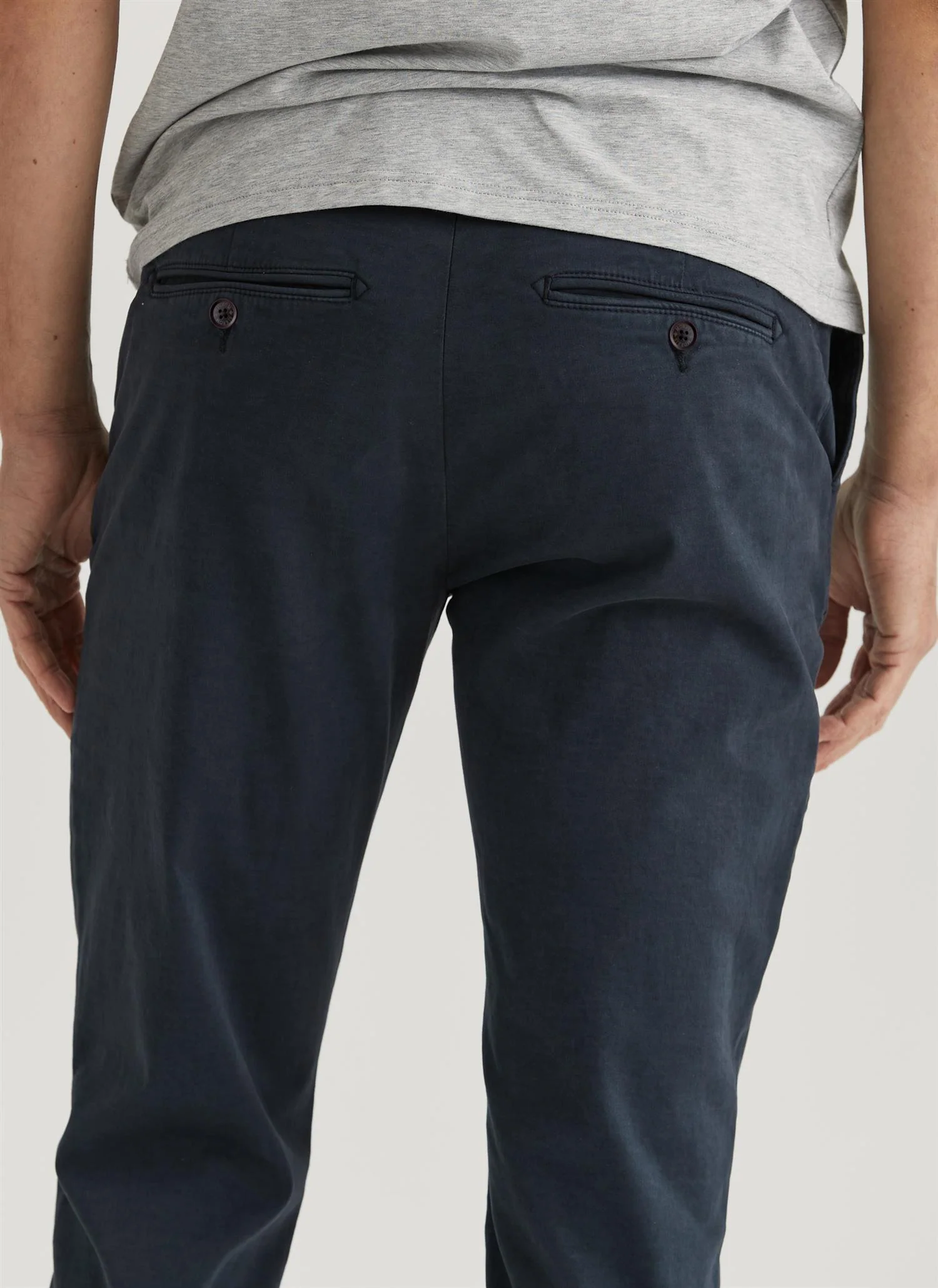 Jeffrey Brushed Chino Blue - Image 4
