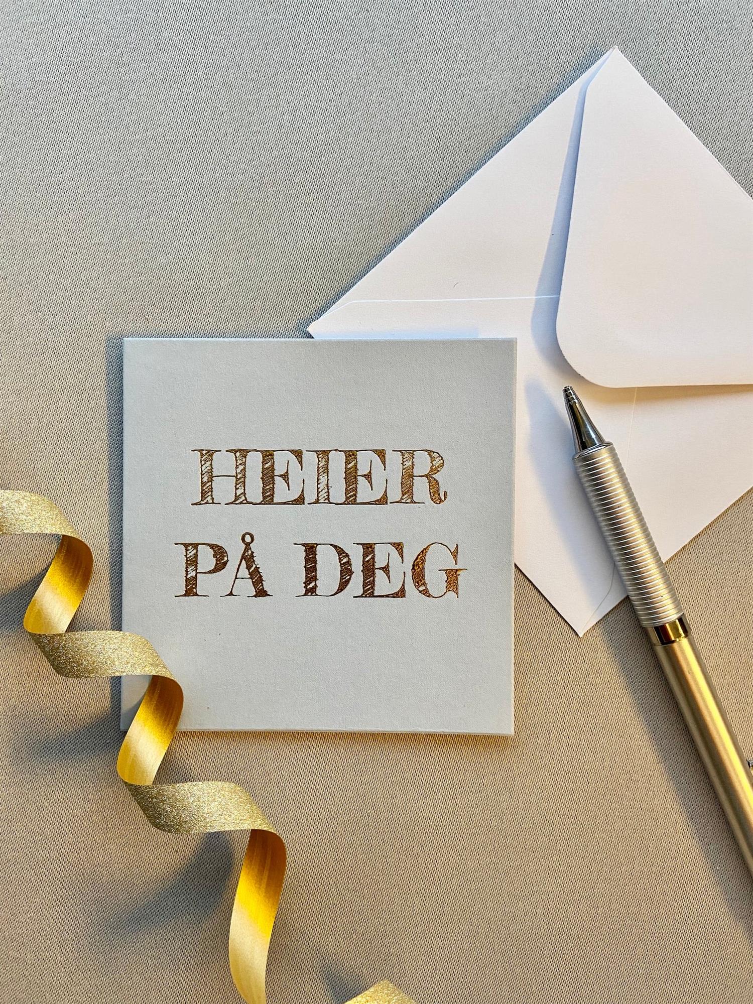 HEIER PÅ DEG Lys Grønn