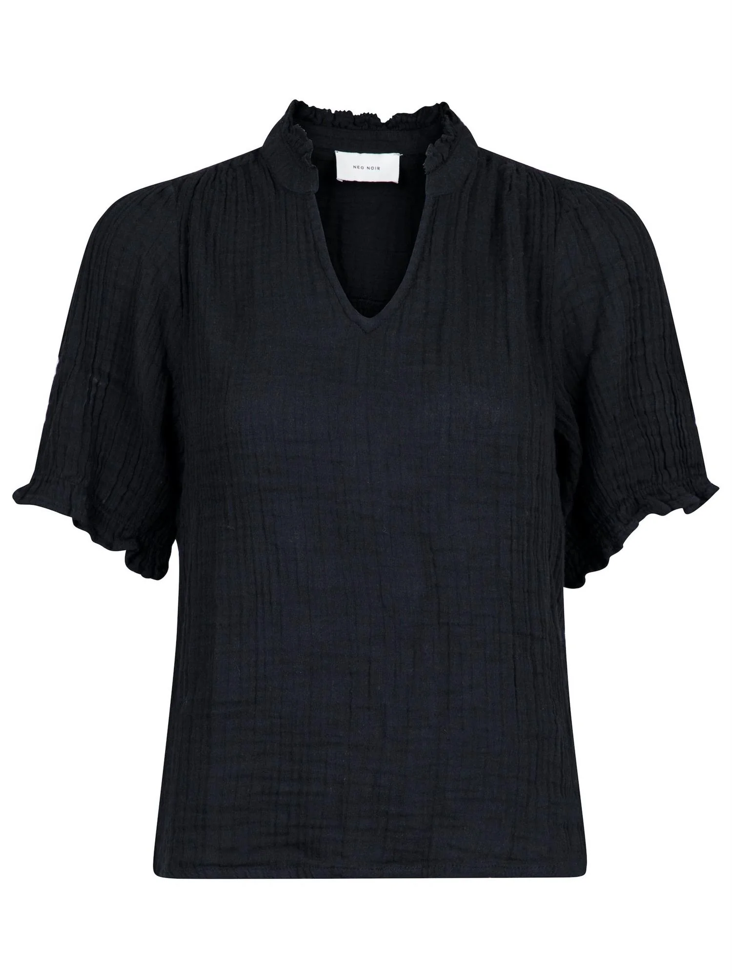 Odesa Linen Blouse  Black