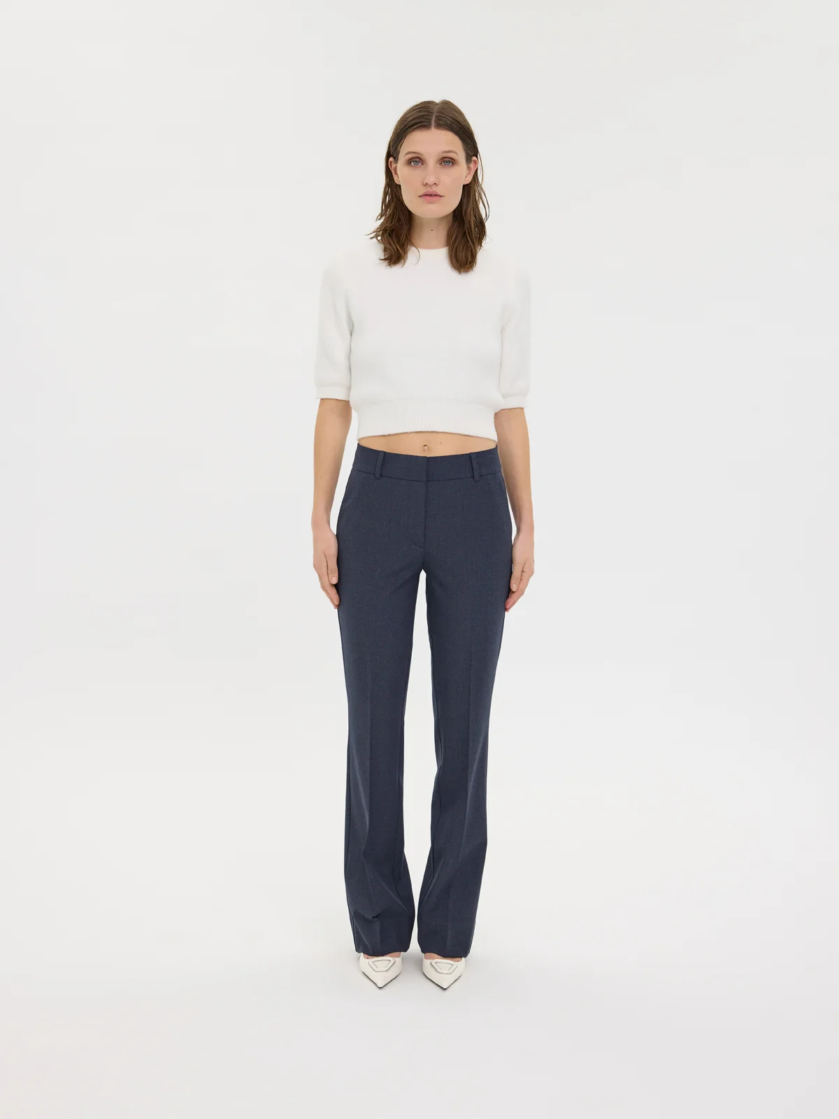 Clara Long  Blue Grey Melange - Image 3