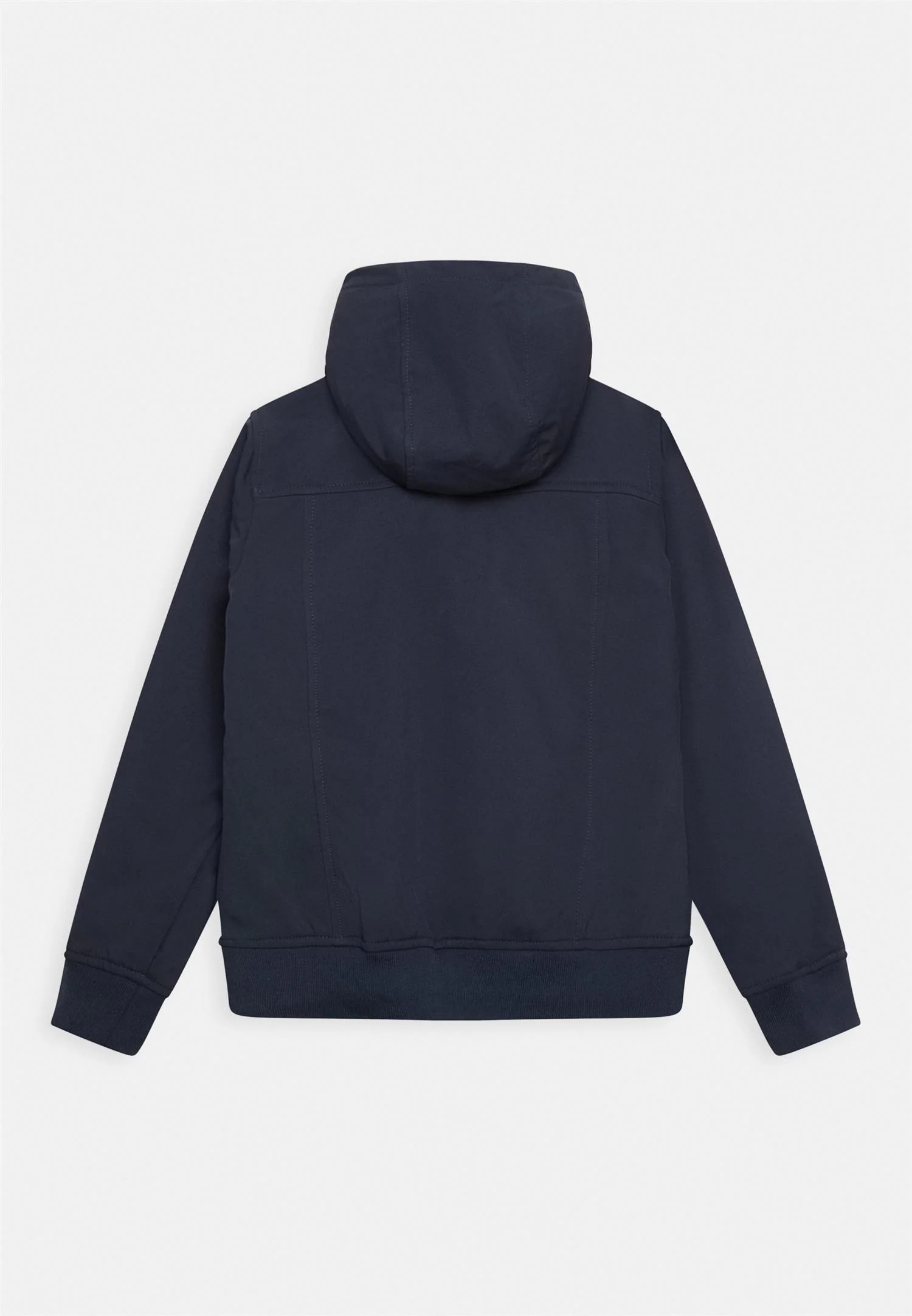 SOFTSHELL HOODED JACKET Dark Navy - Image 3