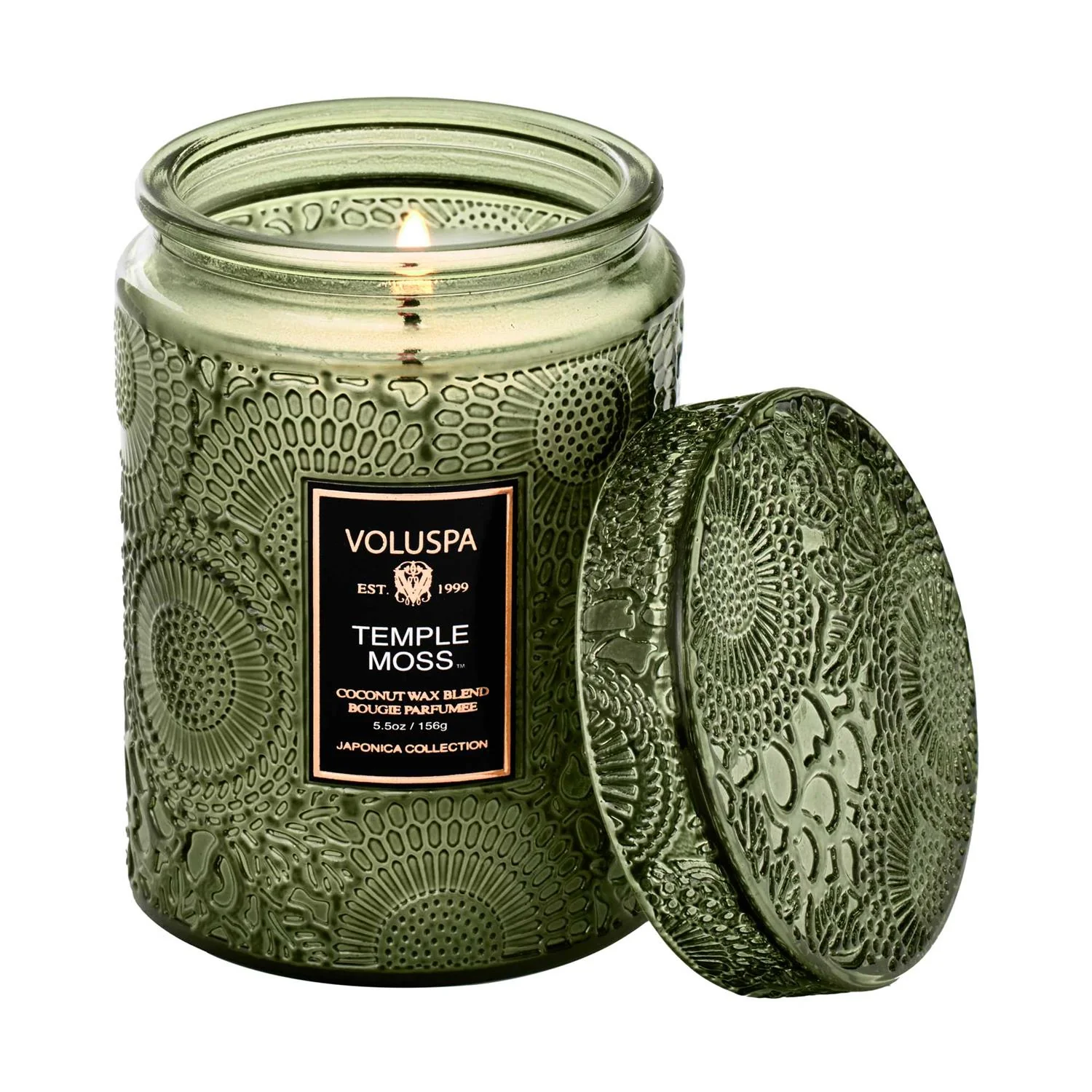 SMALL JAR CANDLE  Temple Moss - Image 2