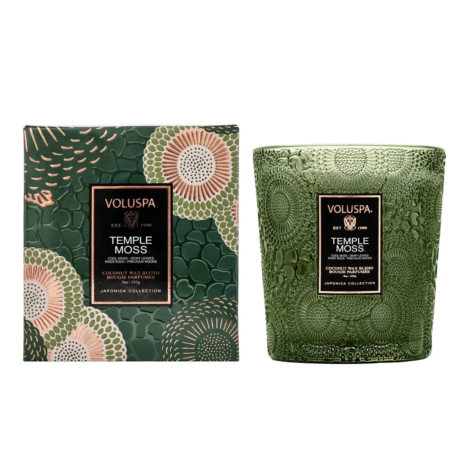 CLASSIC BOXED CANDLE 60T  Temple Moss - Image 3