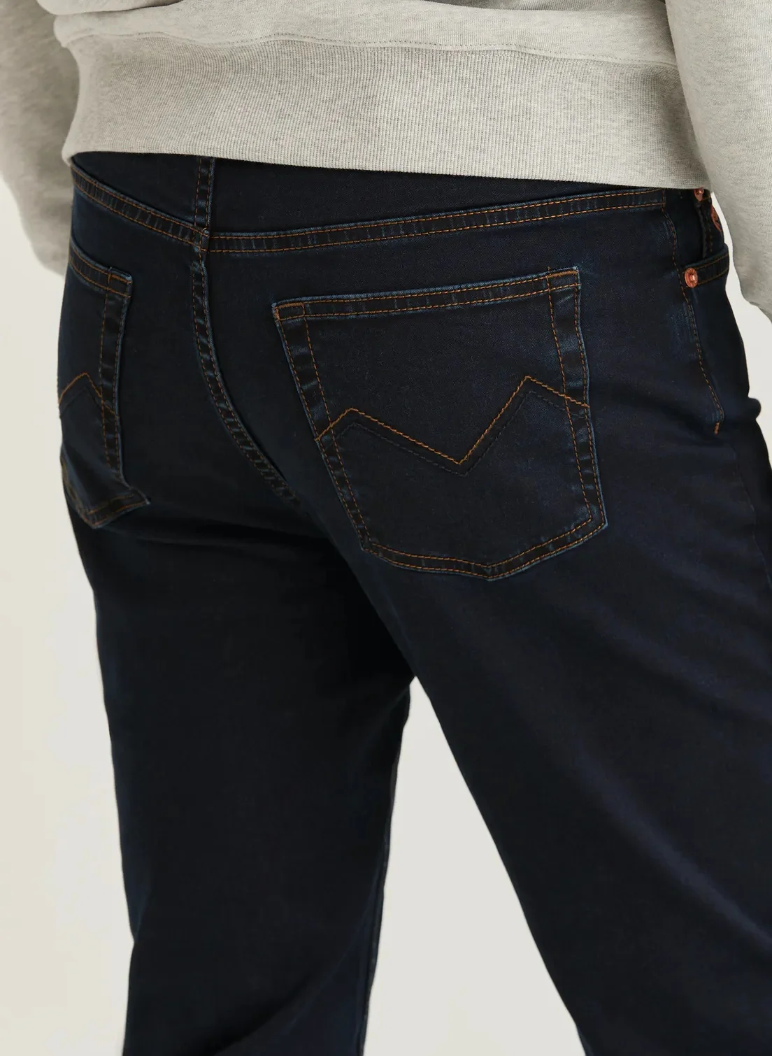 JAMES SATIN JEANS Rinse Wash - Image 3