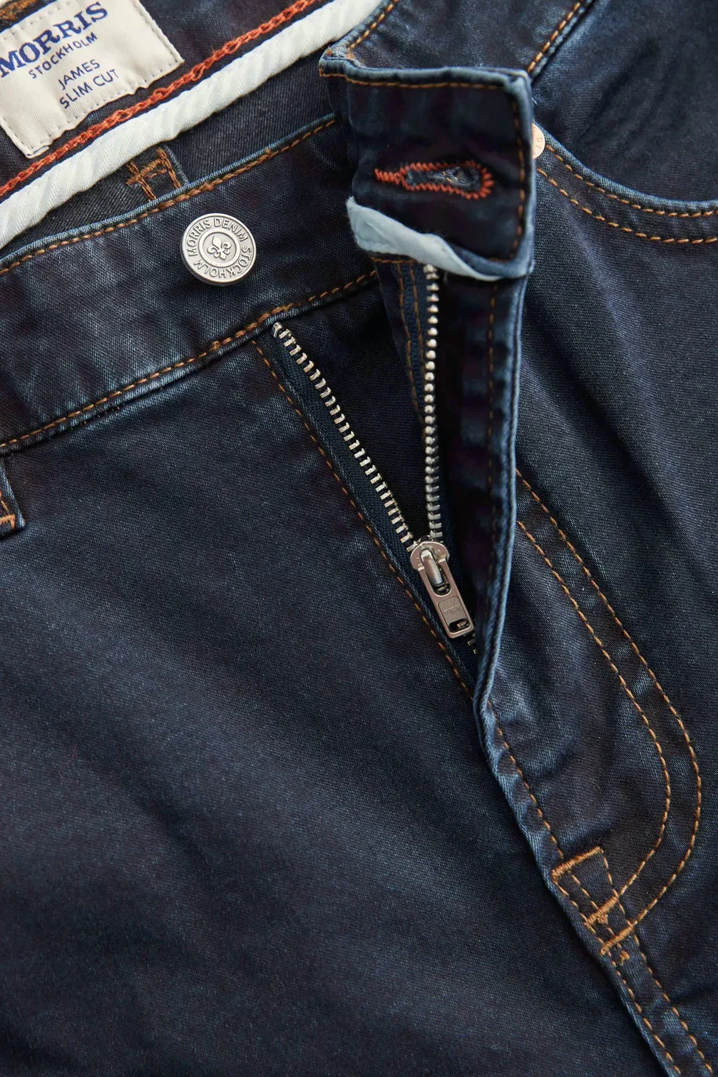 JAMES SATIN JEANS Rinse Wash - Image 5