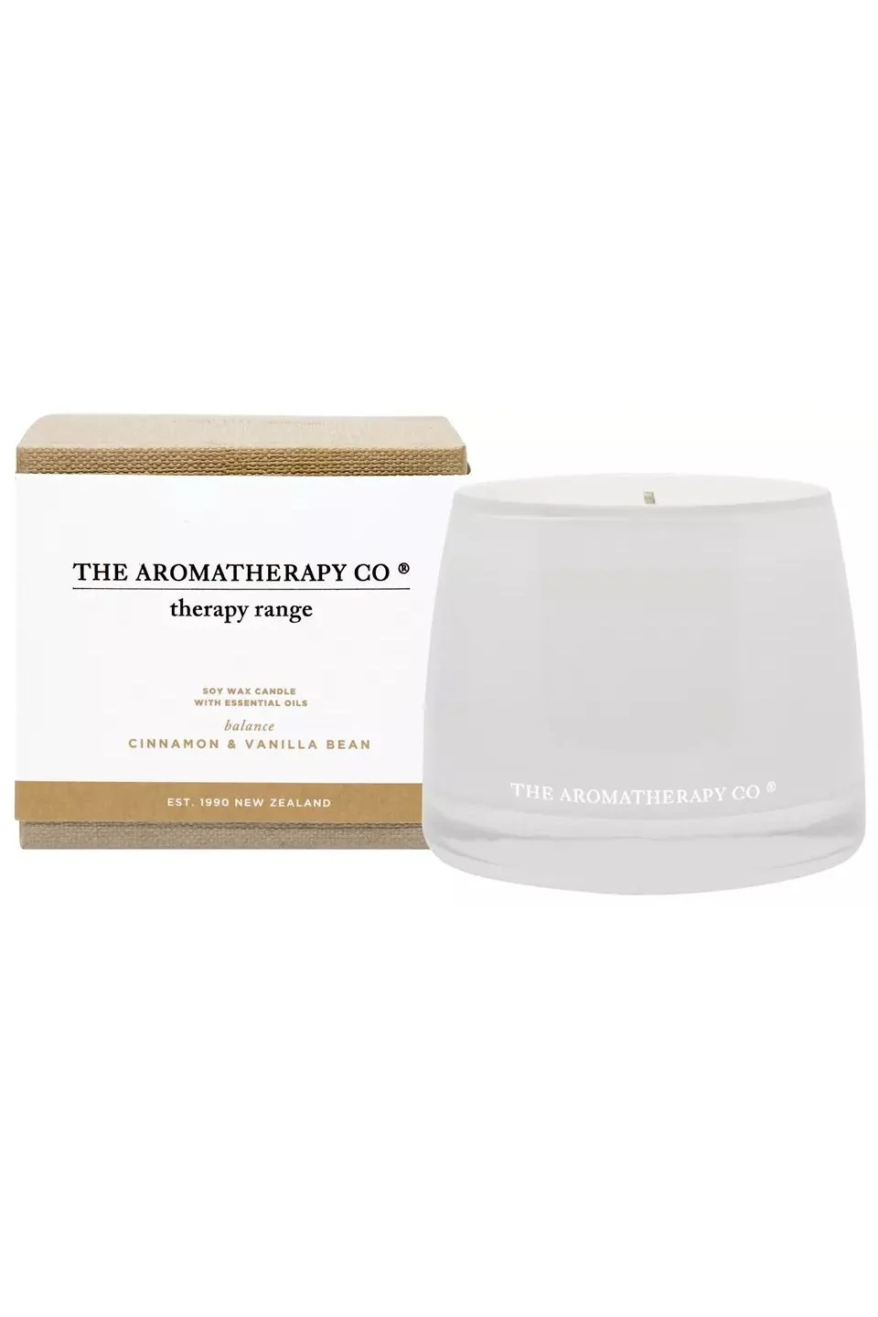 THERAPY CANDLE 80G Cinnamon & Vanilla Bean