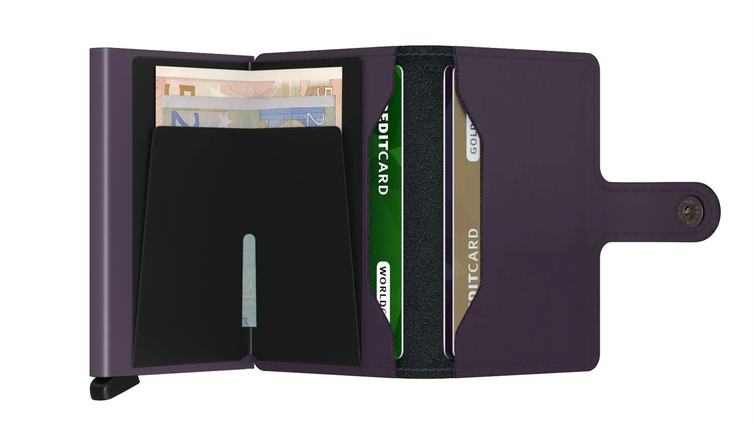 MINIWALLET  Dark Purple - Image 3