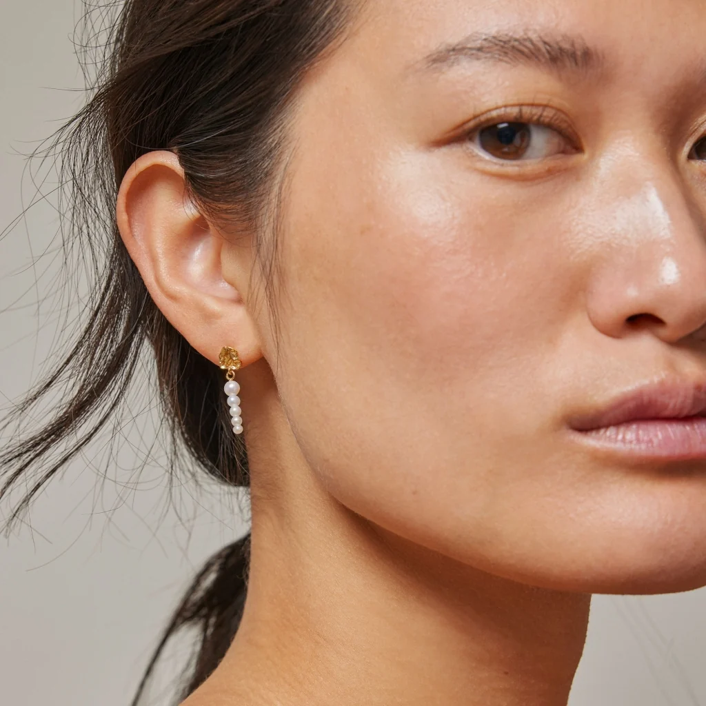 EARRING, MALAIKA  Pearls - Image 2