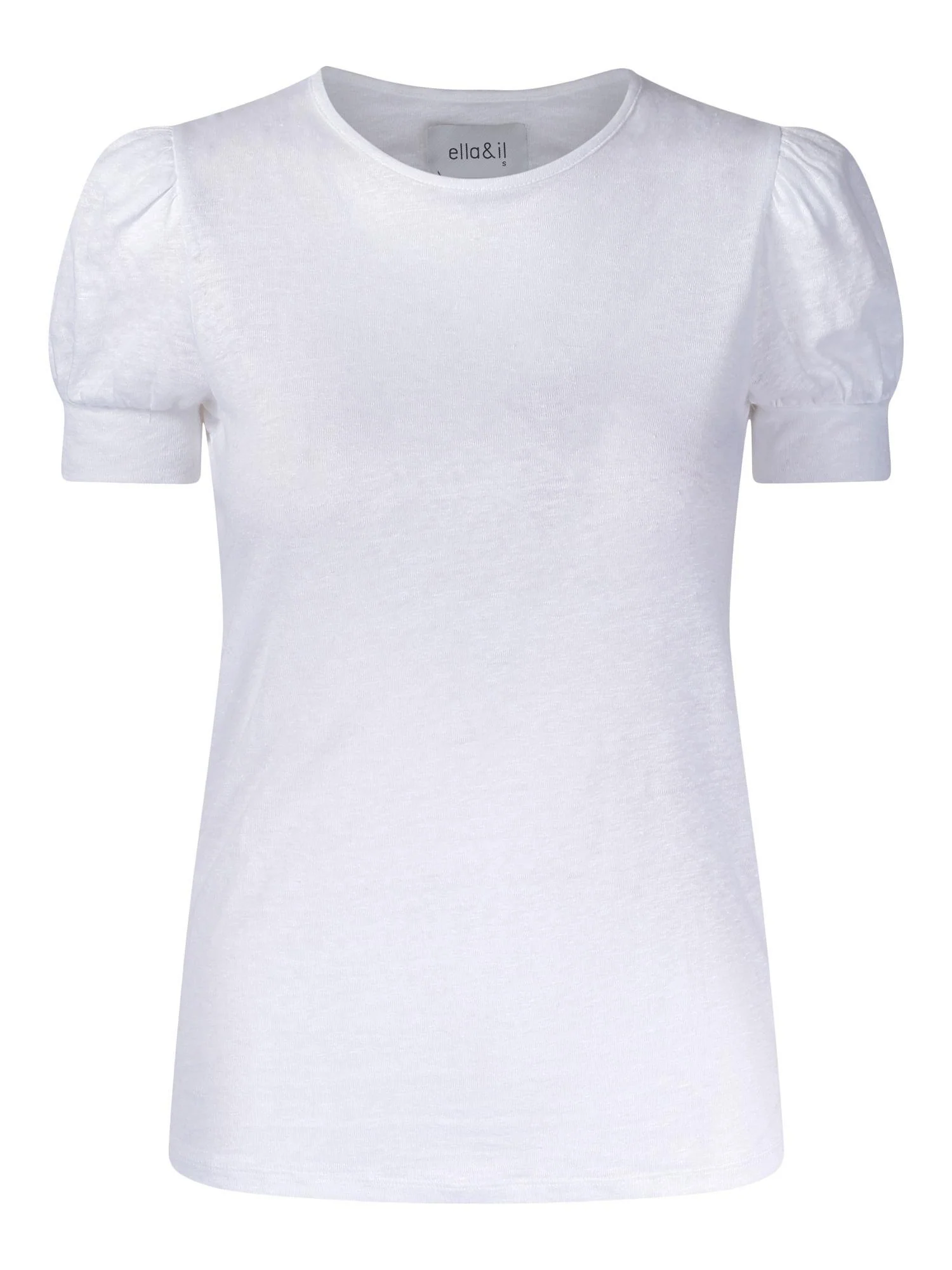 Madeleine linen tee White