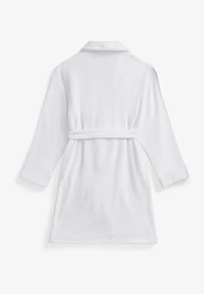 RLN BEAR PATCH ROBE White - Image 2