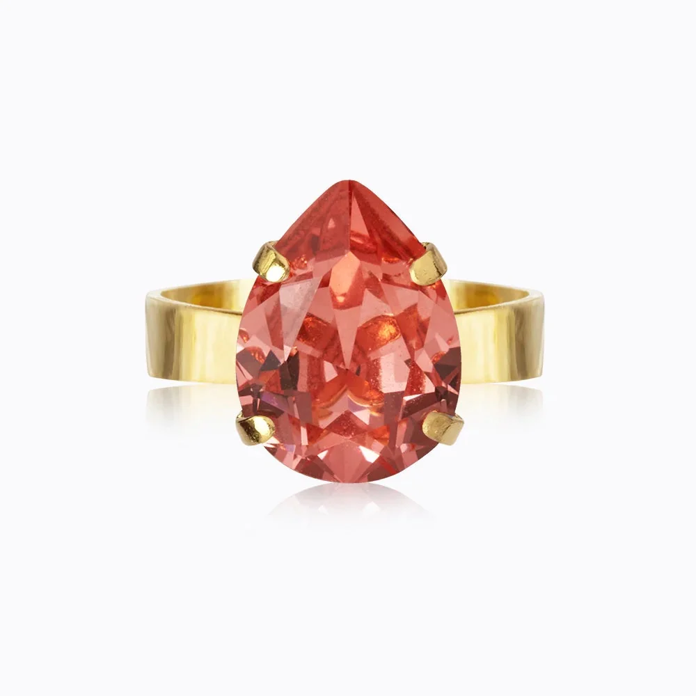 MINI DROP RING Rose Peach