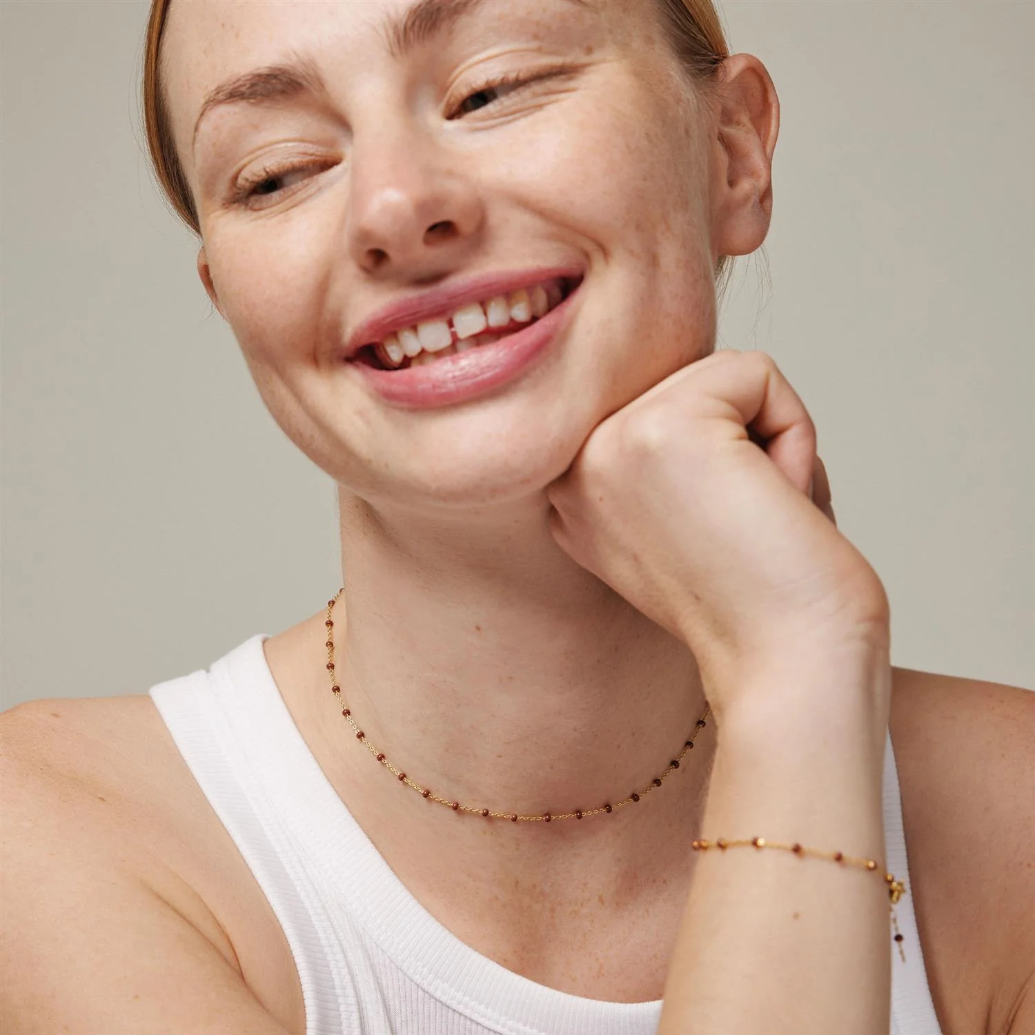 NECKLACE, LOLA  Copper - Image 2