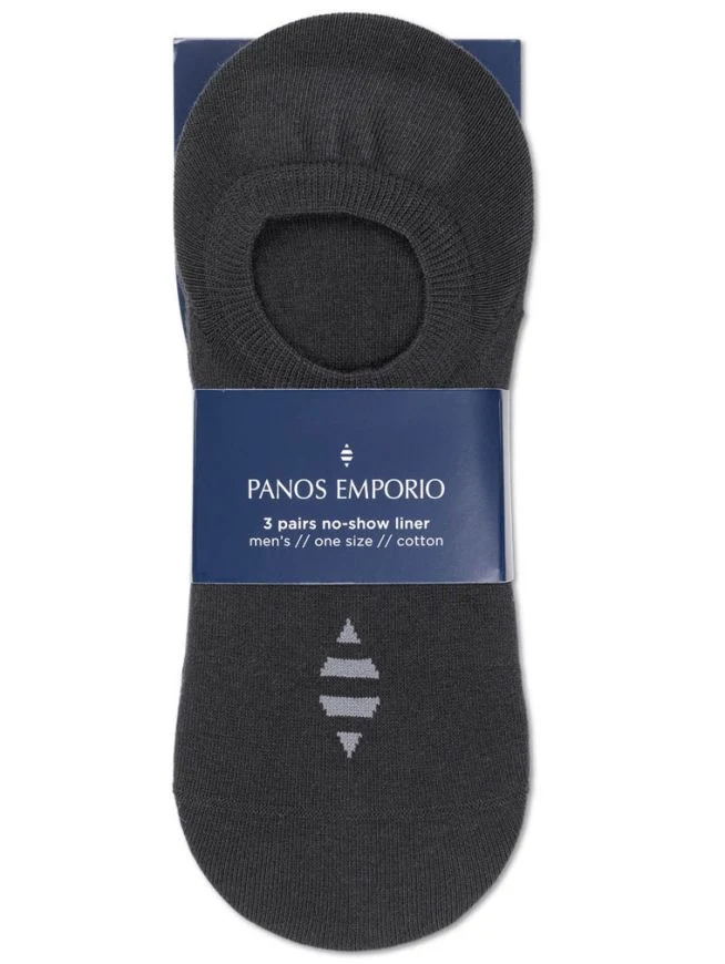 3PK Hans Erik Cotton Logo Liner Black - Image 2