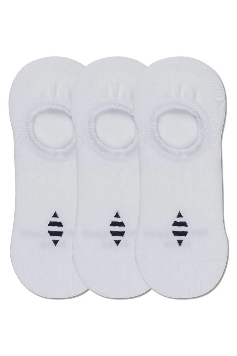 3PK Hans Erik Cotton Logo Liner  White - Image 2