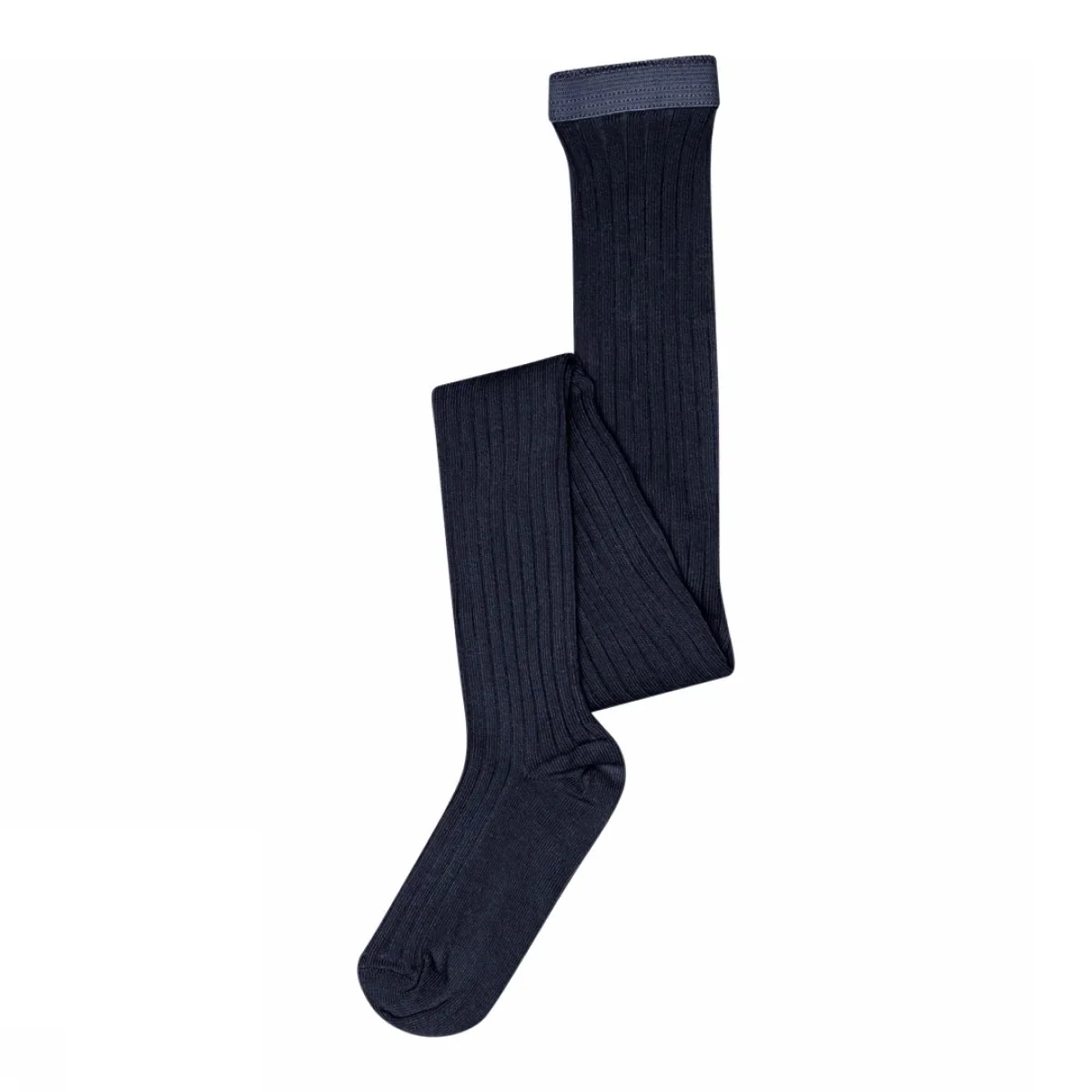 TIGHTS COTTON RIB Navy