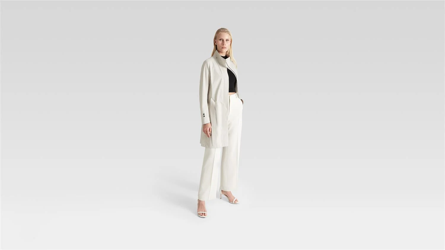 ELEKTRA COAT White Sand - Image 4