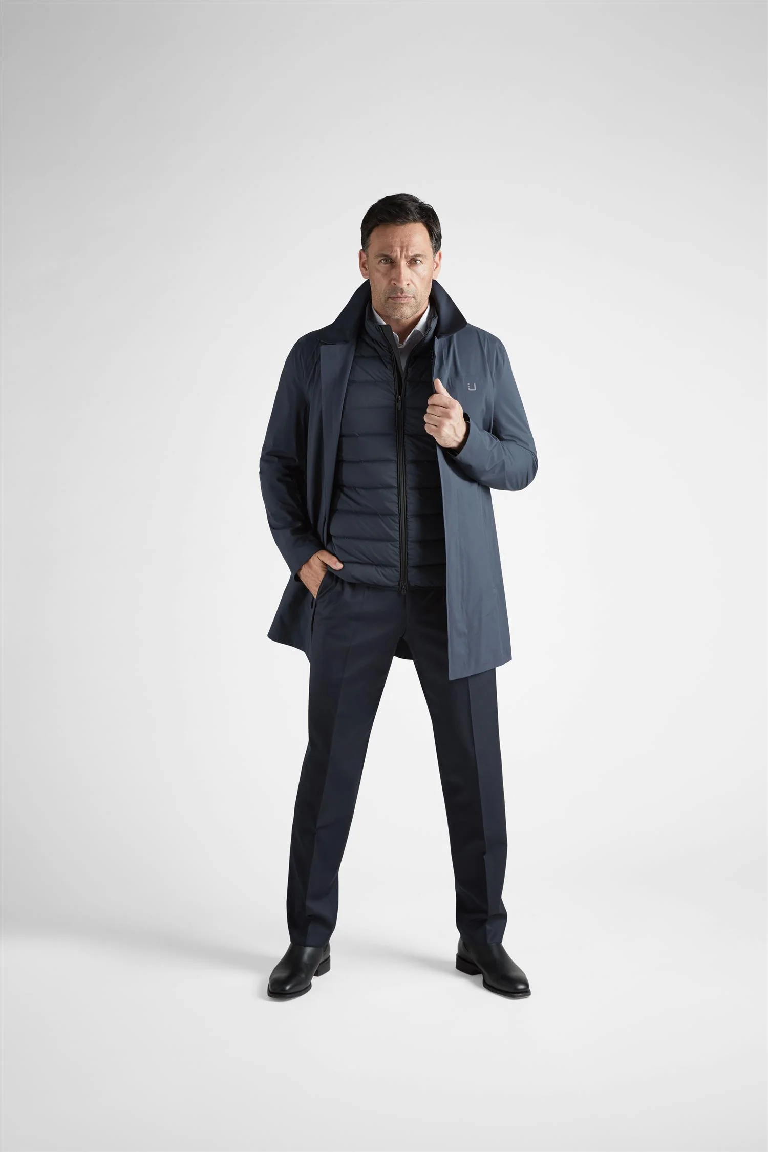 SKY FALL COAT  Navy - Image 3
